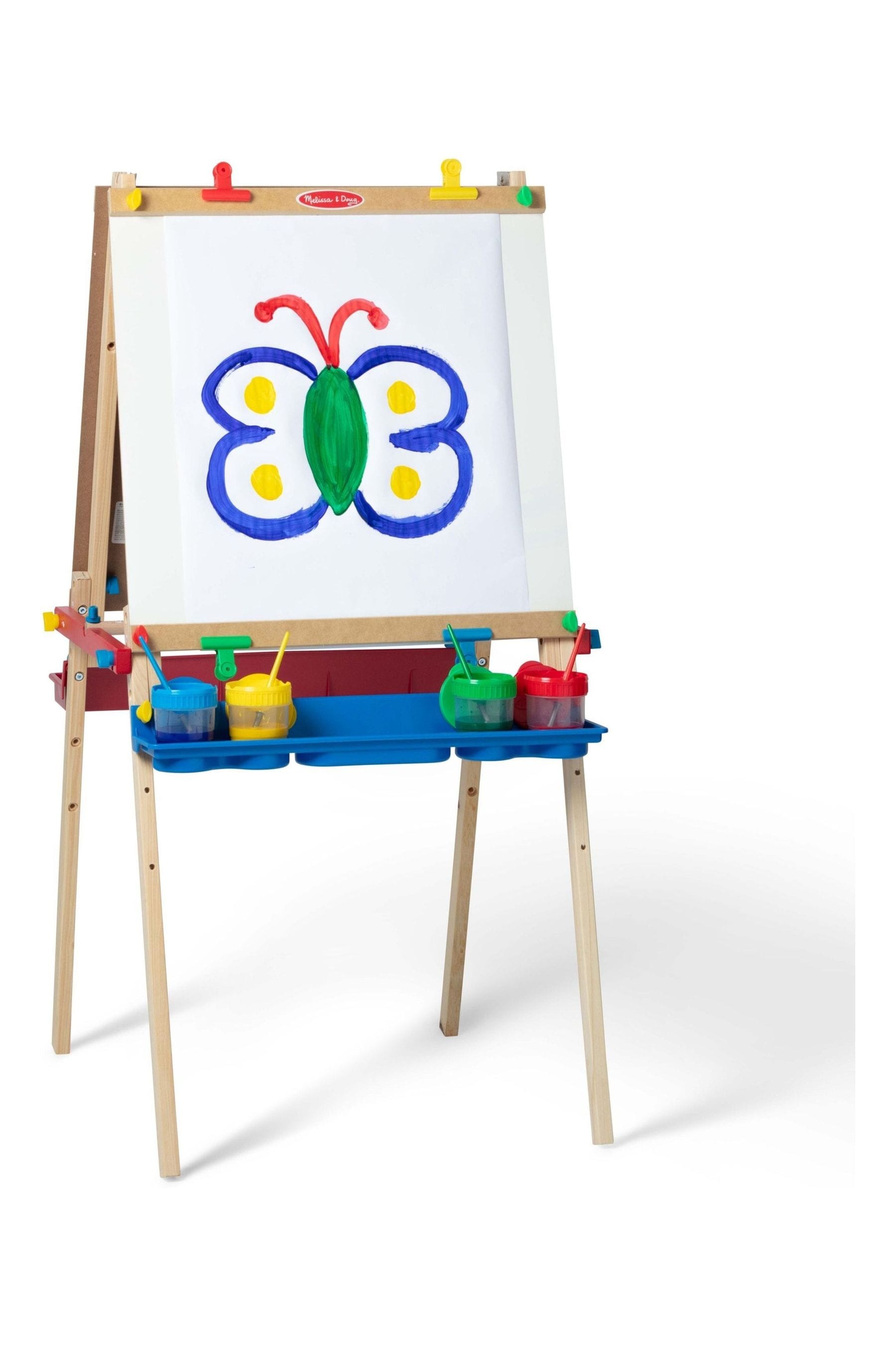Melissa and doug deluxe magnetic standing art hot sale easel