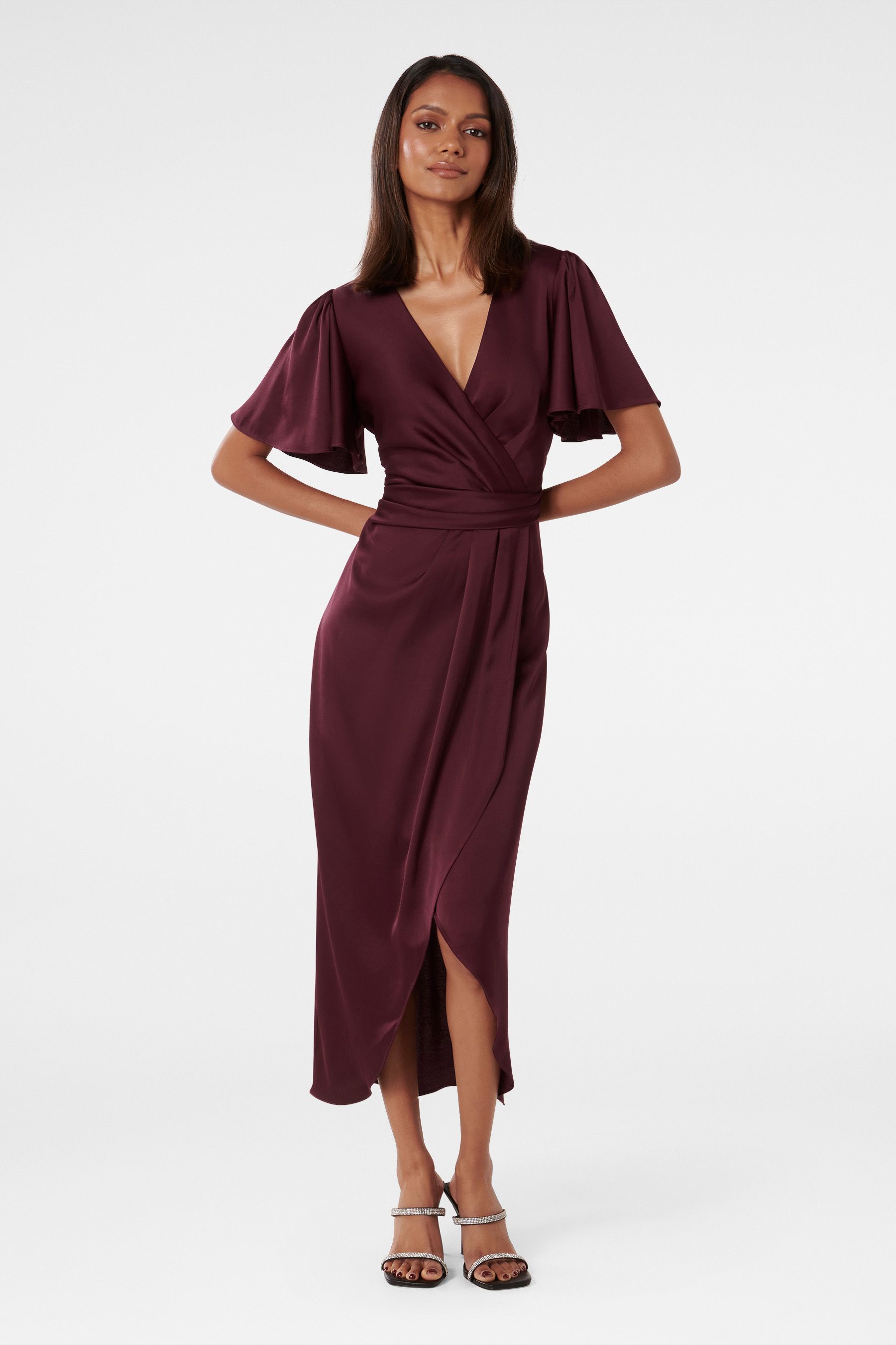 Forever new purple top dress