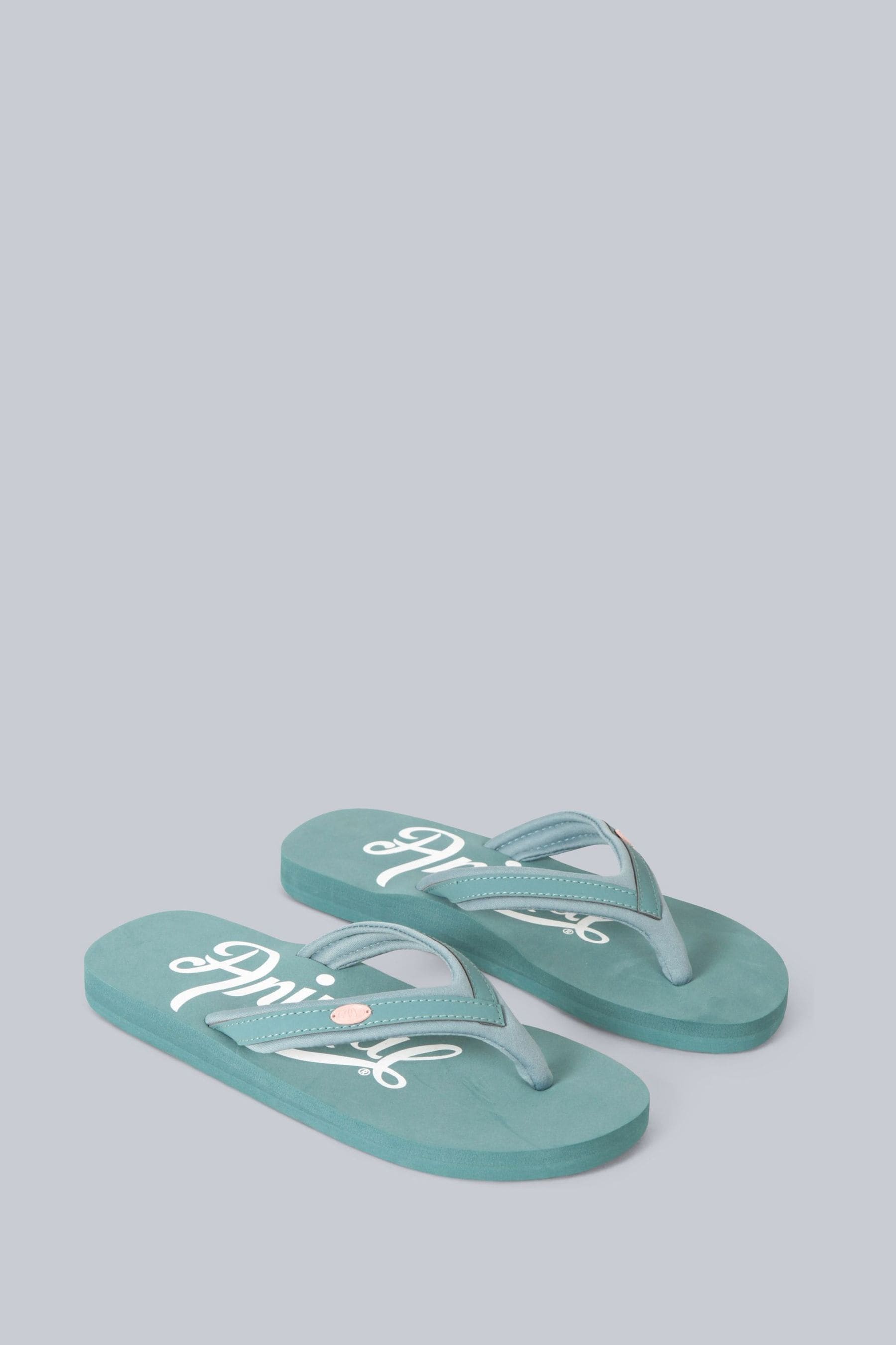 Animal swish flip flops black deals