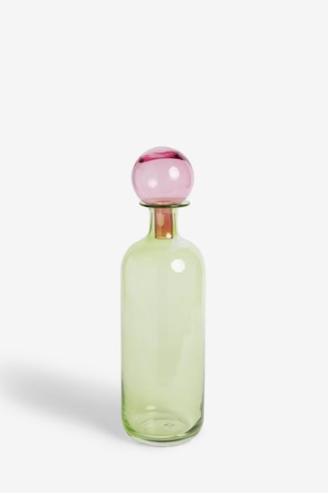 Rockett St George Green/Pink Apothecary Bottle