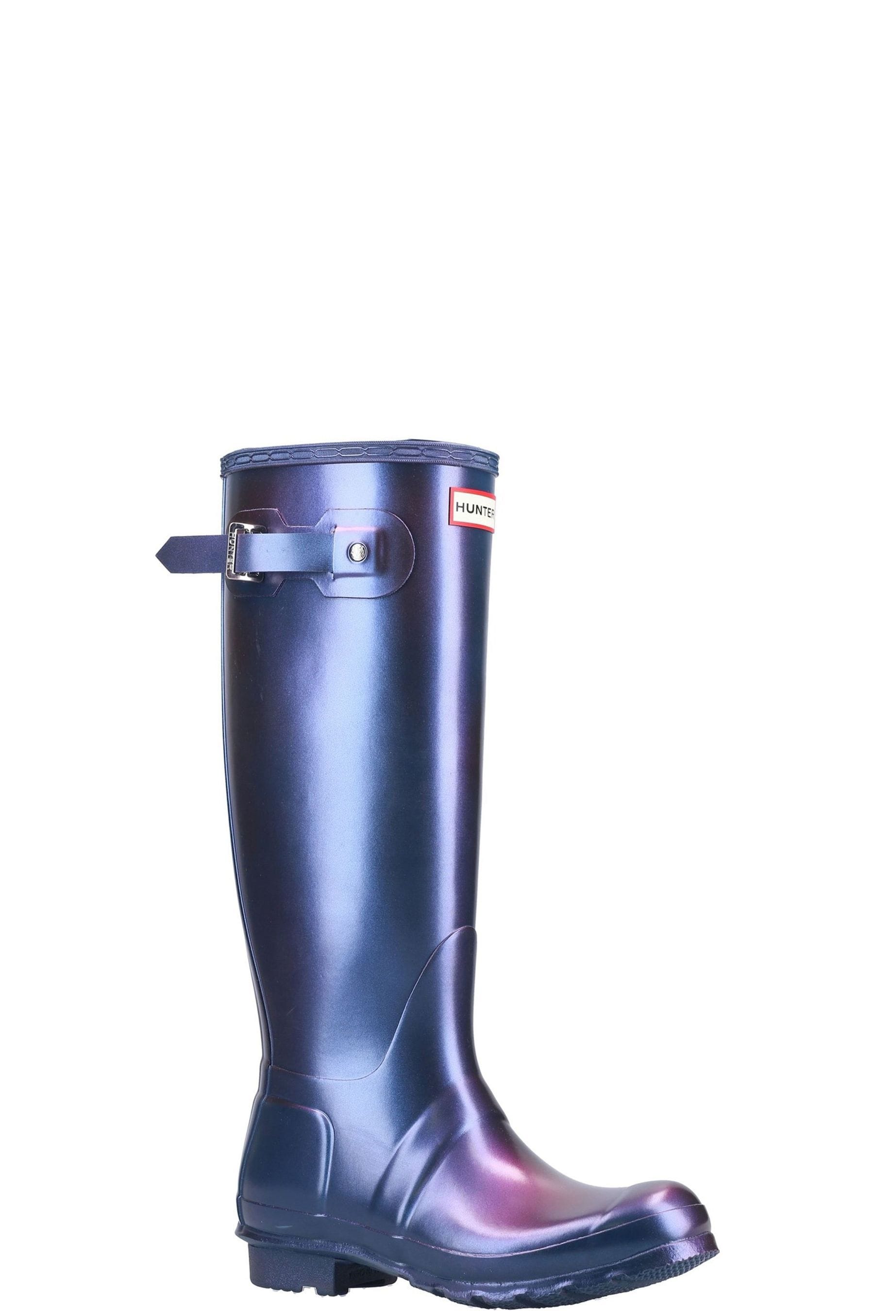 Buy Hunter Blue Original Tall Nebula Wellies from the Next UK