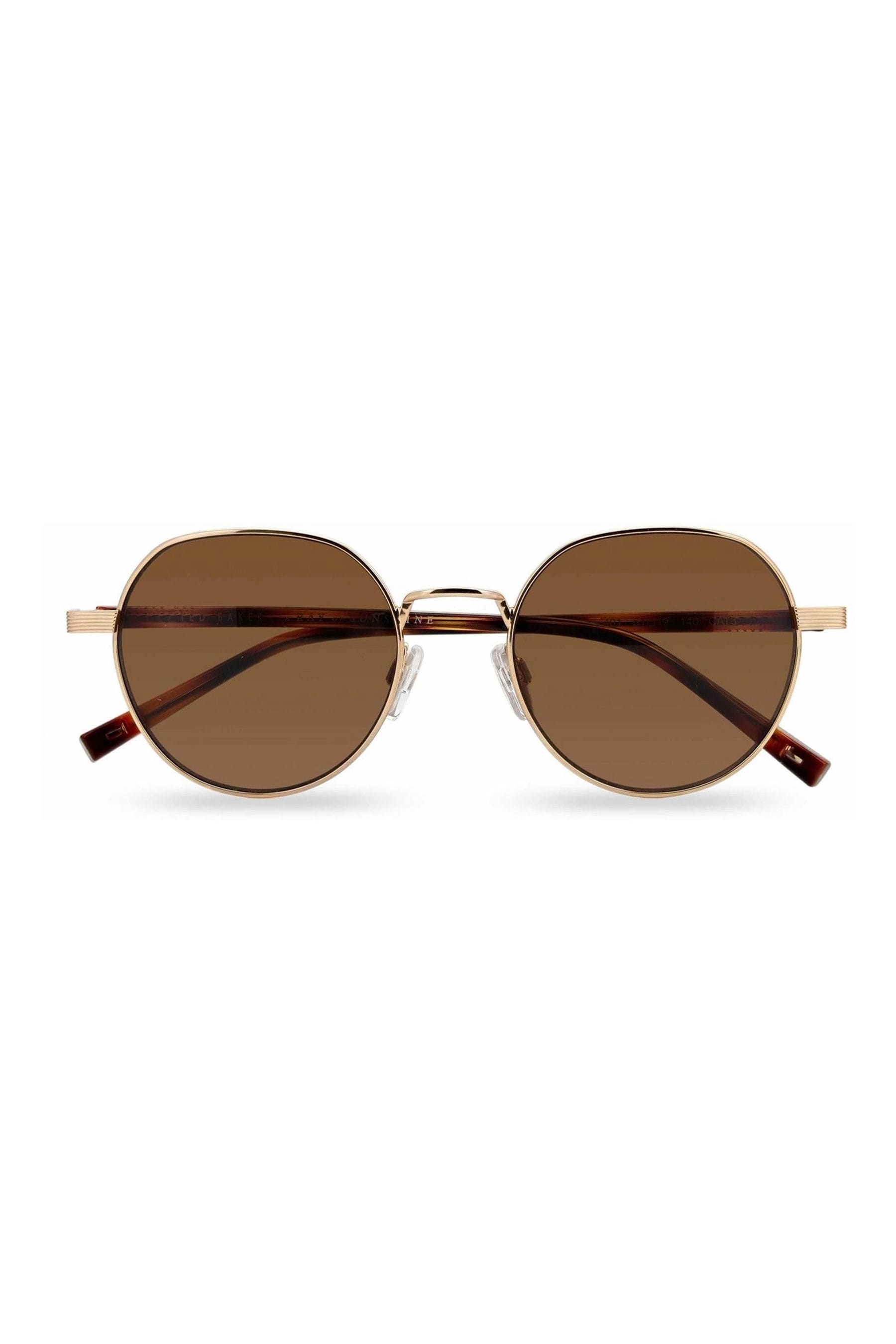 Ted Baker Gold Crab Sunglasses