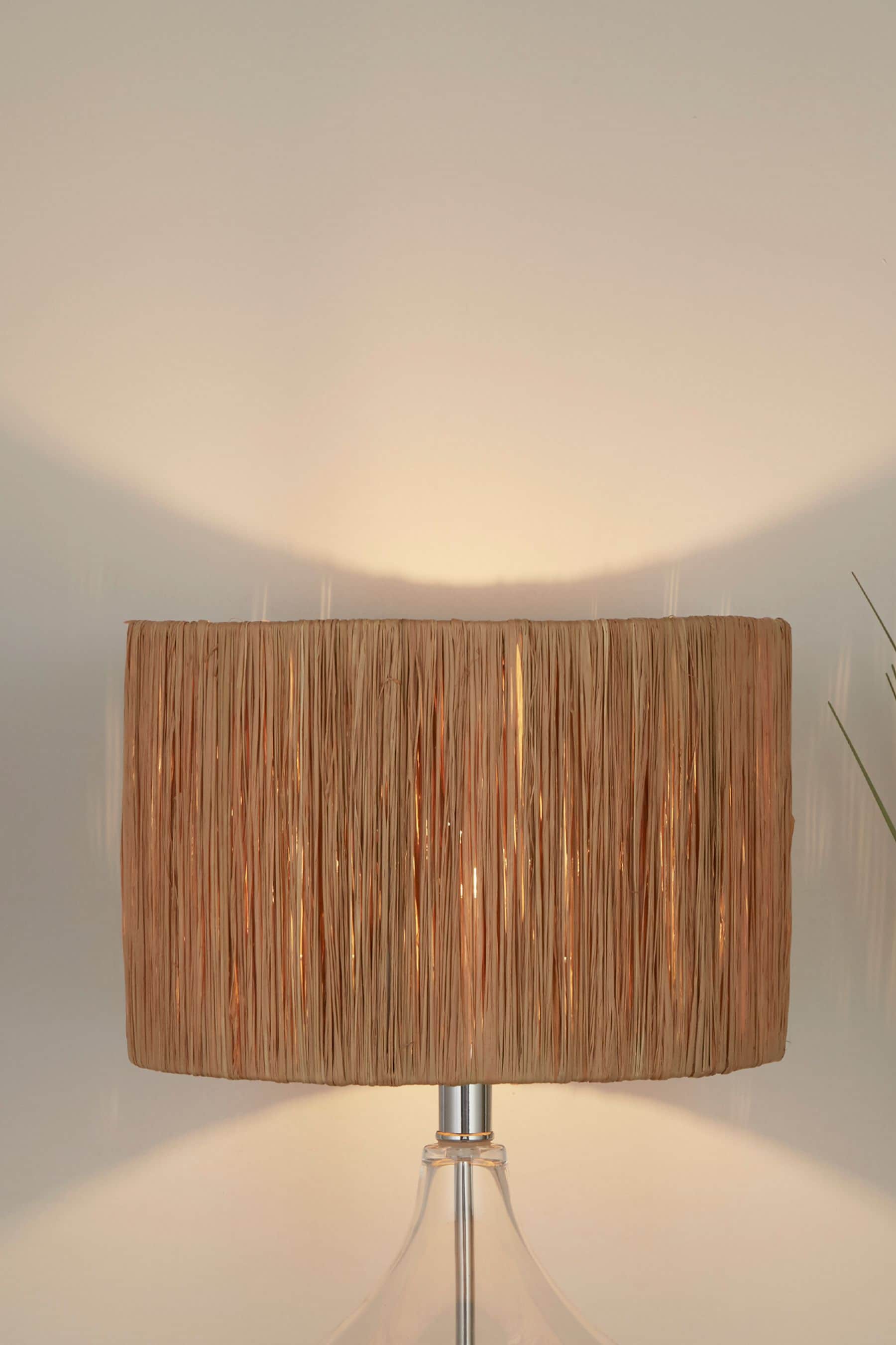 Raffia table shop lamp shade