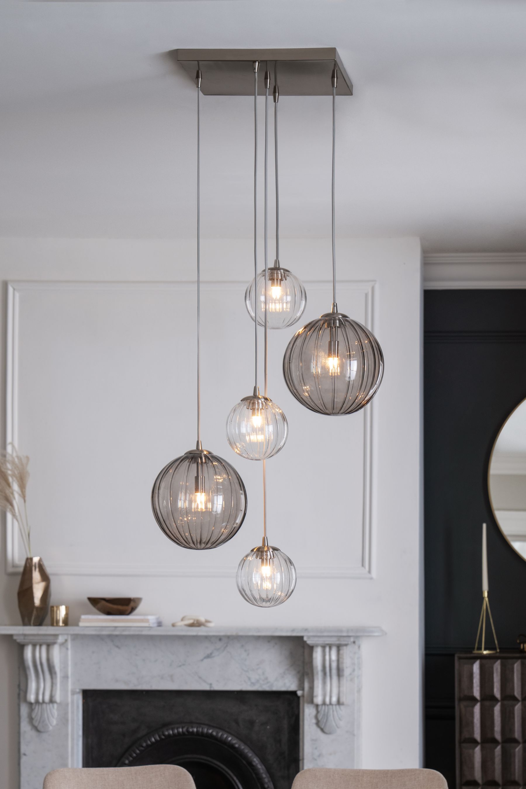 5 cluster online pendant light