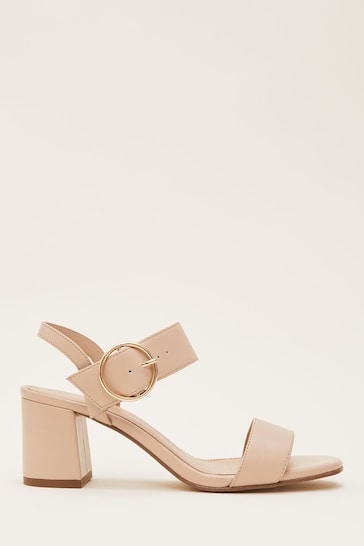 Phase Eight Natural Buckle Sandals
