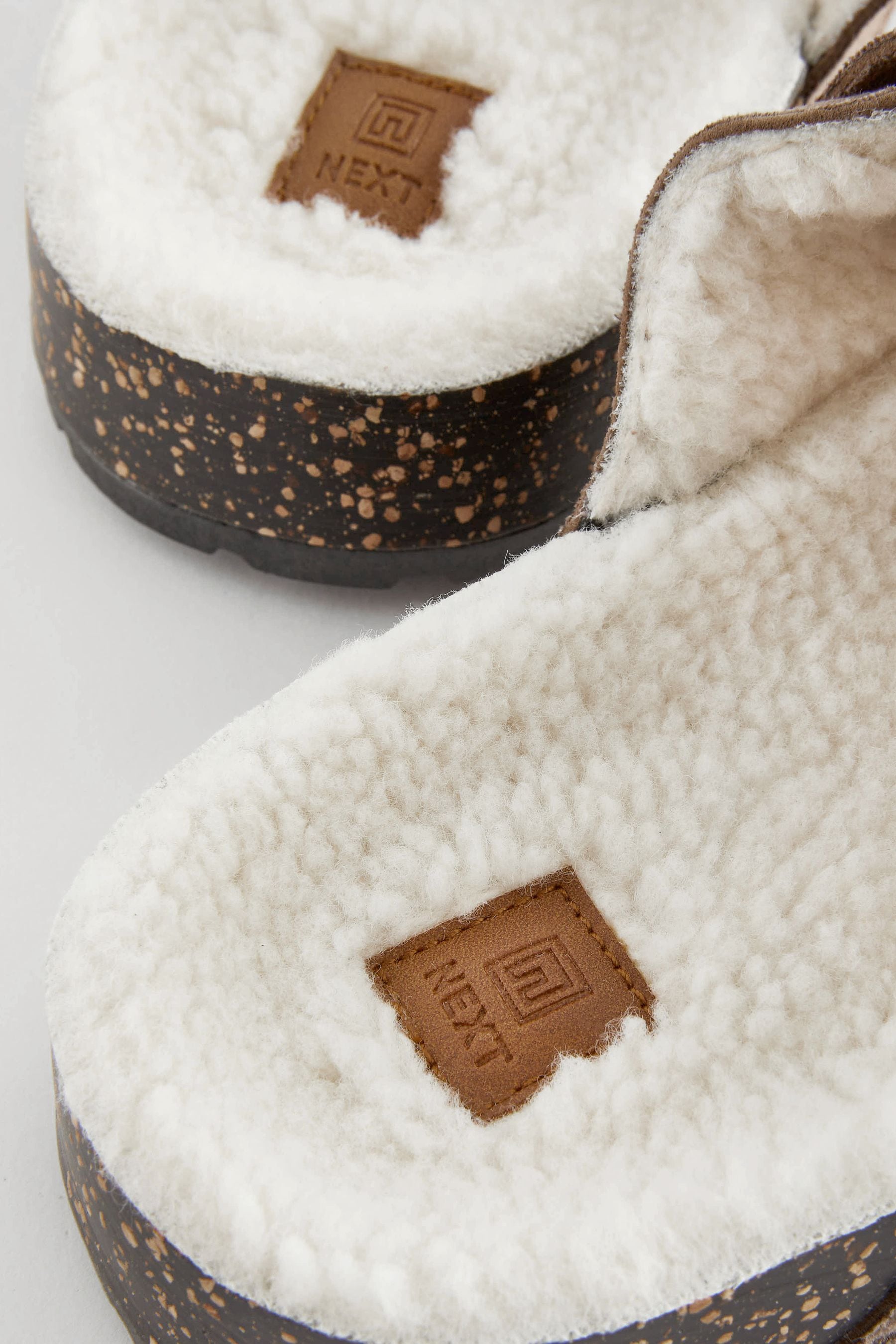 Buy Taupe Brown Buckle Mule Slippers from the Next UK online shop