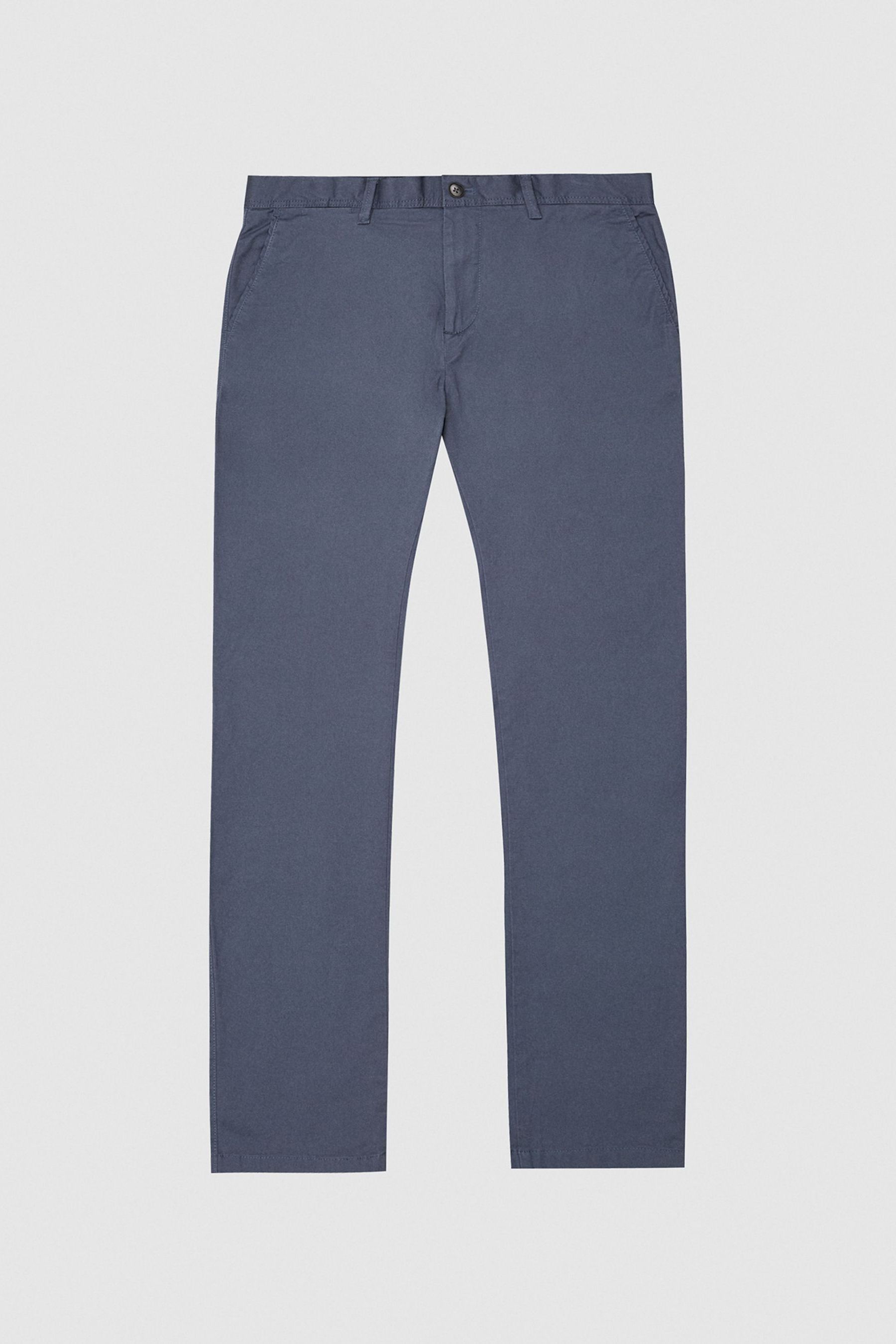 Air force blue chinos top