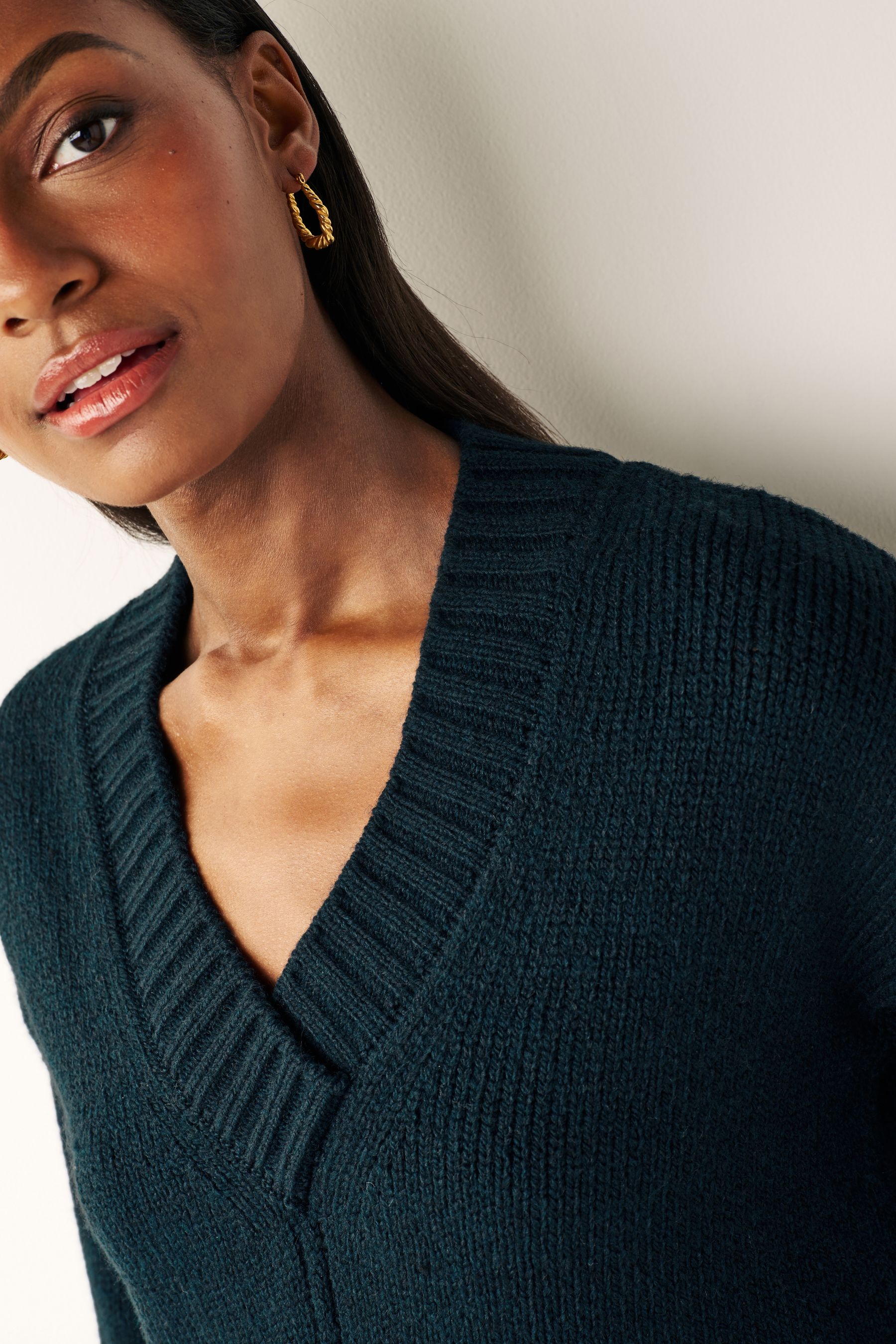 Teal blue deals jumper