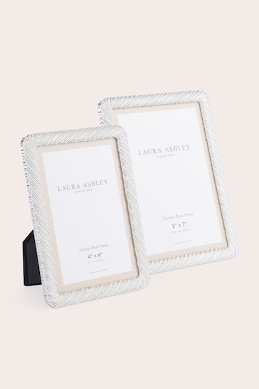 Laura Ashley Silver Cartmel Silver Plated Picture Frame