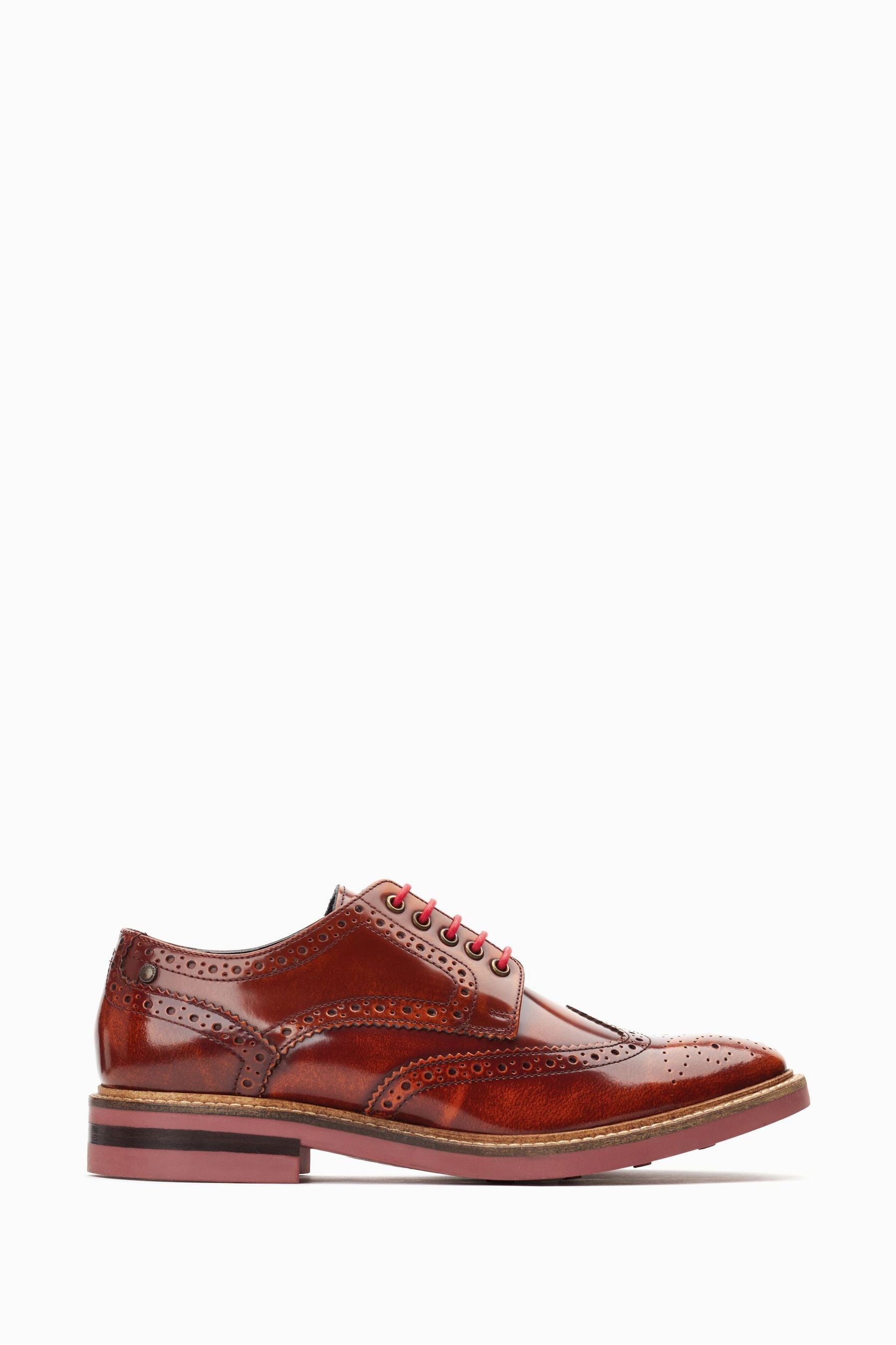 Buy Base London Woburn Lace Up Brogue Shoes from the Next UK online shop
