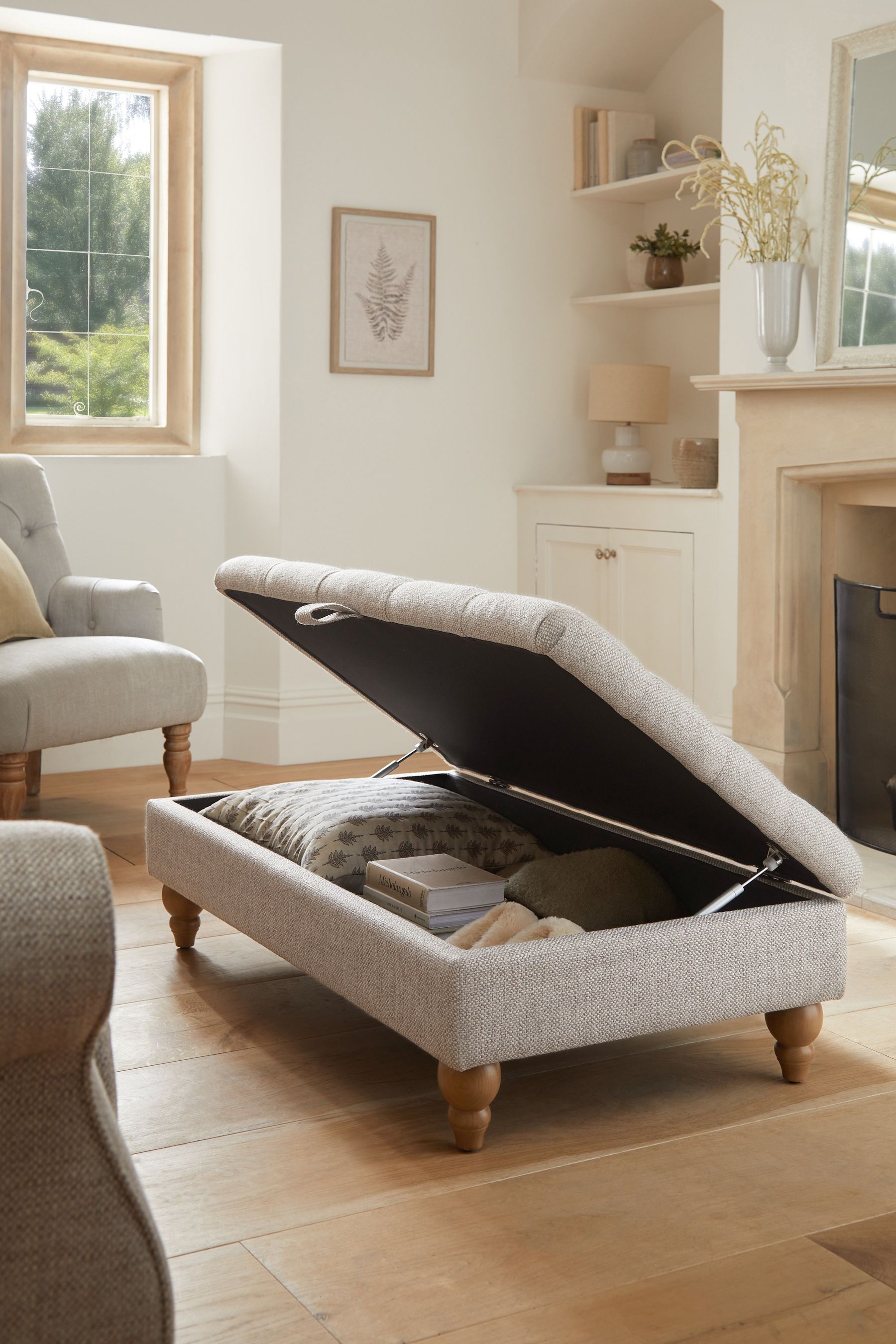Next on sale home ottoman
