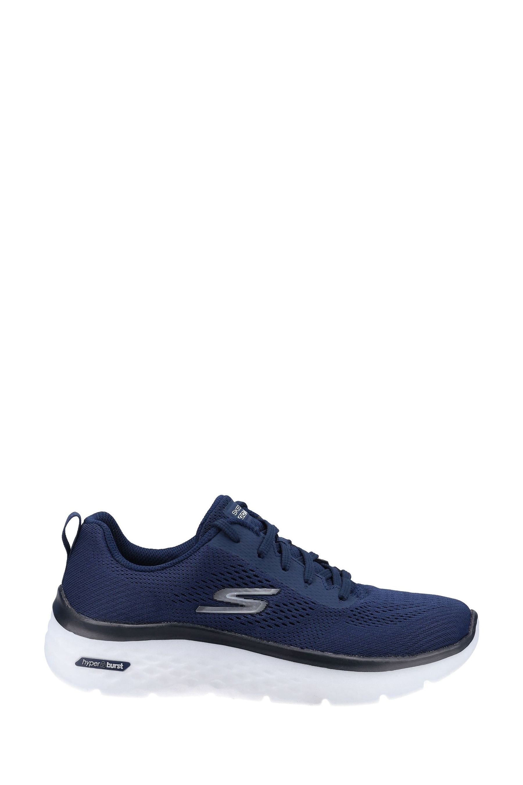 Skechers Blue GOwalk Hyper Burst Womens Shoes