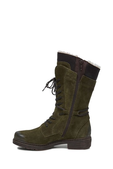 Celtic & Co. Green Woodsman Boots
