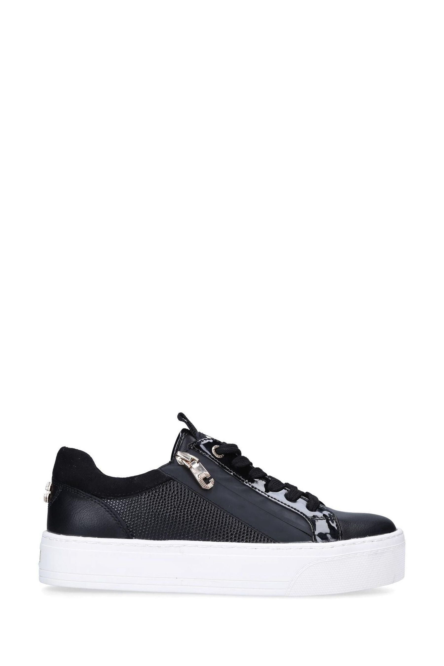 Carvela black sale trainers