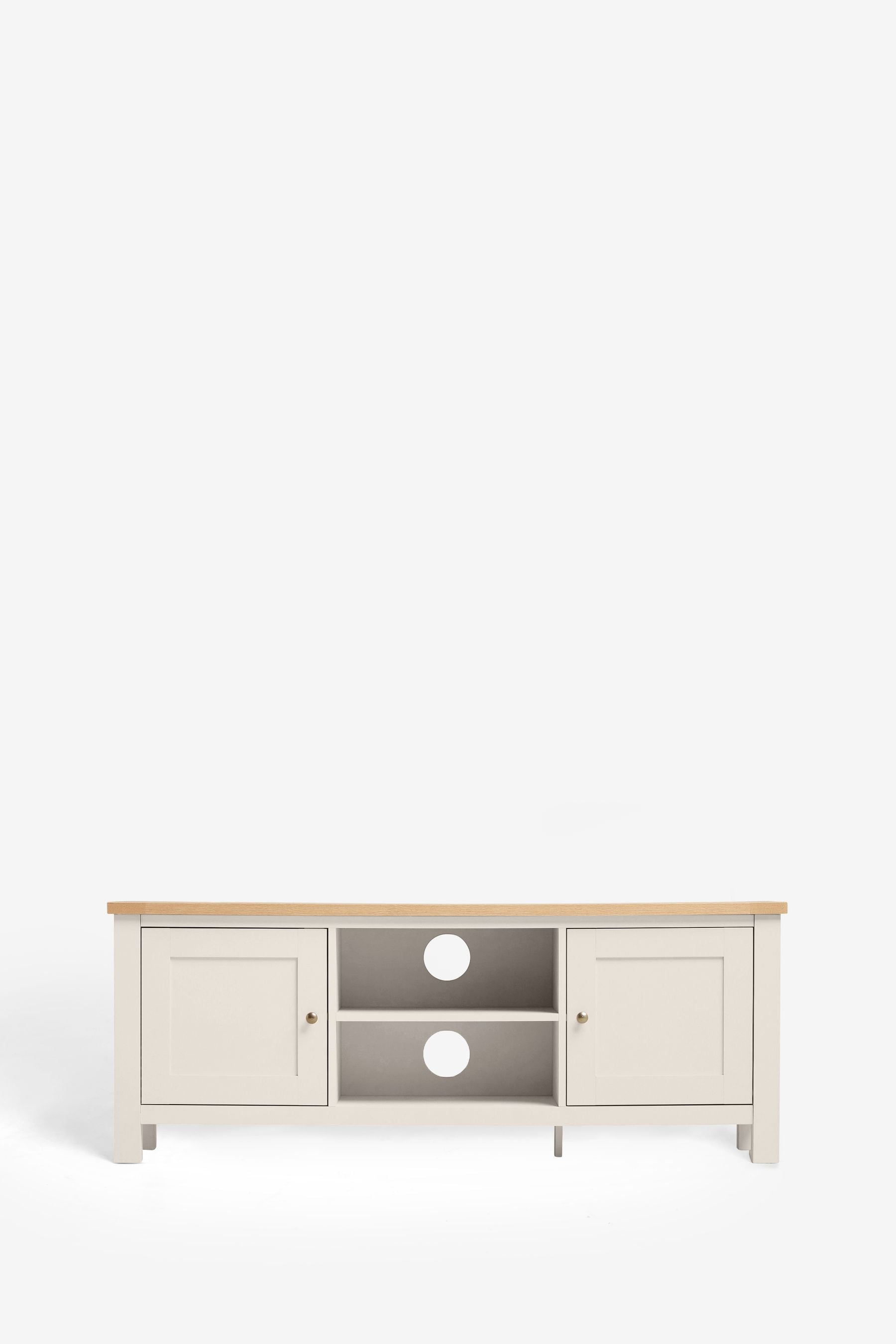 Next malvern tv unit cheap cream