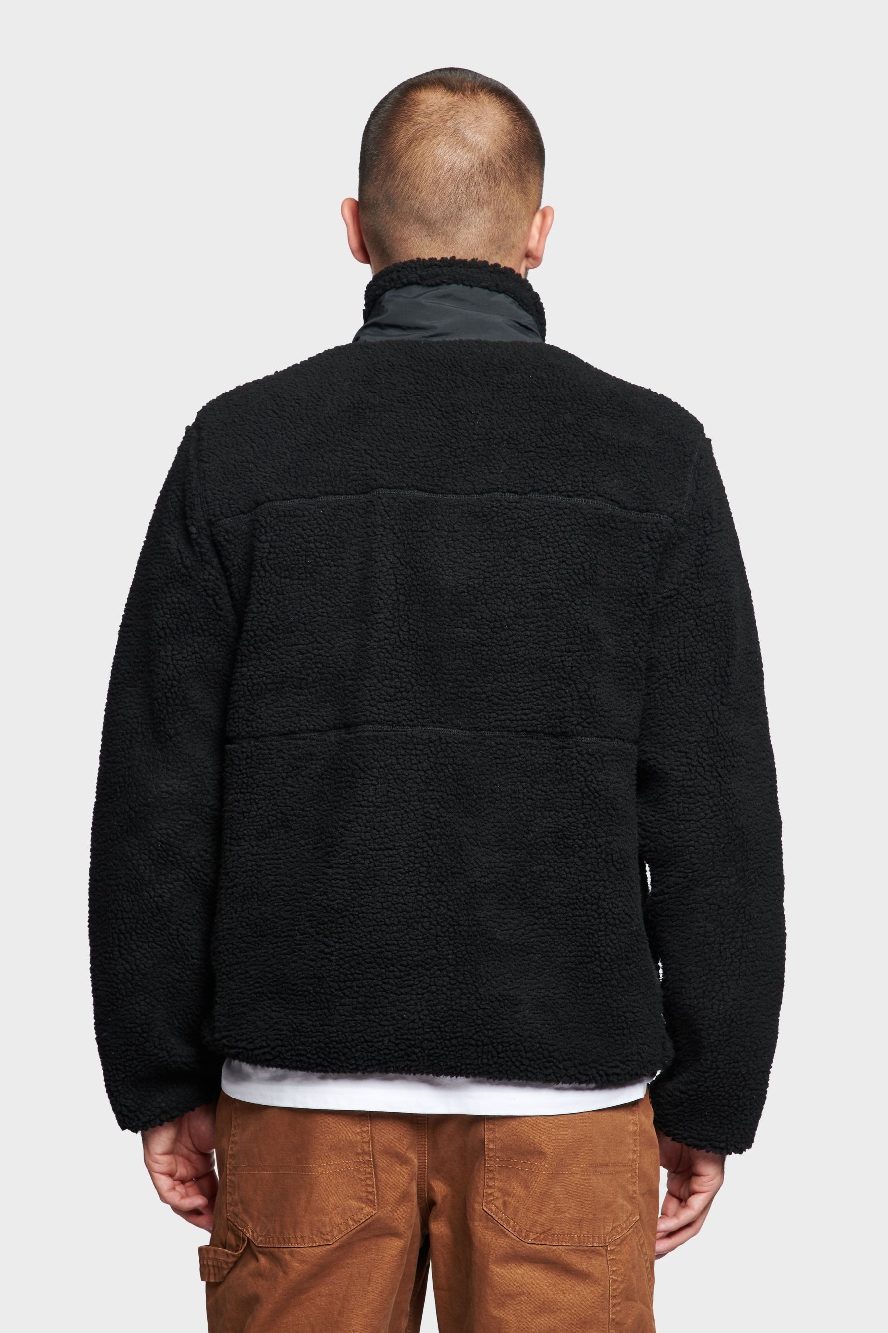 Penfield Black Bear Outdoor Borg Zip Thru Coat Jacket