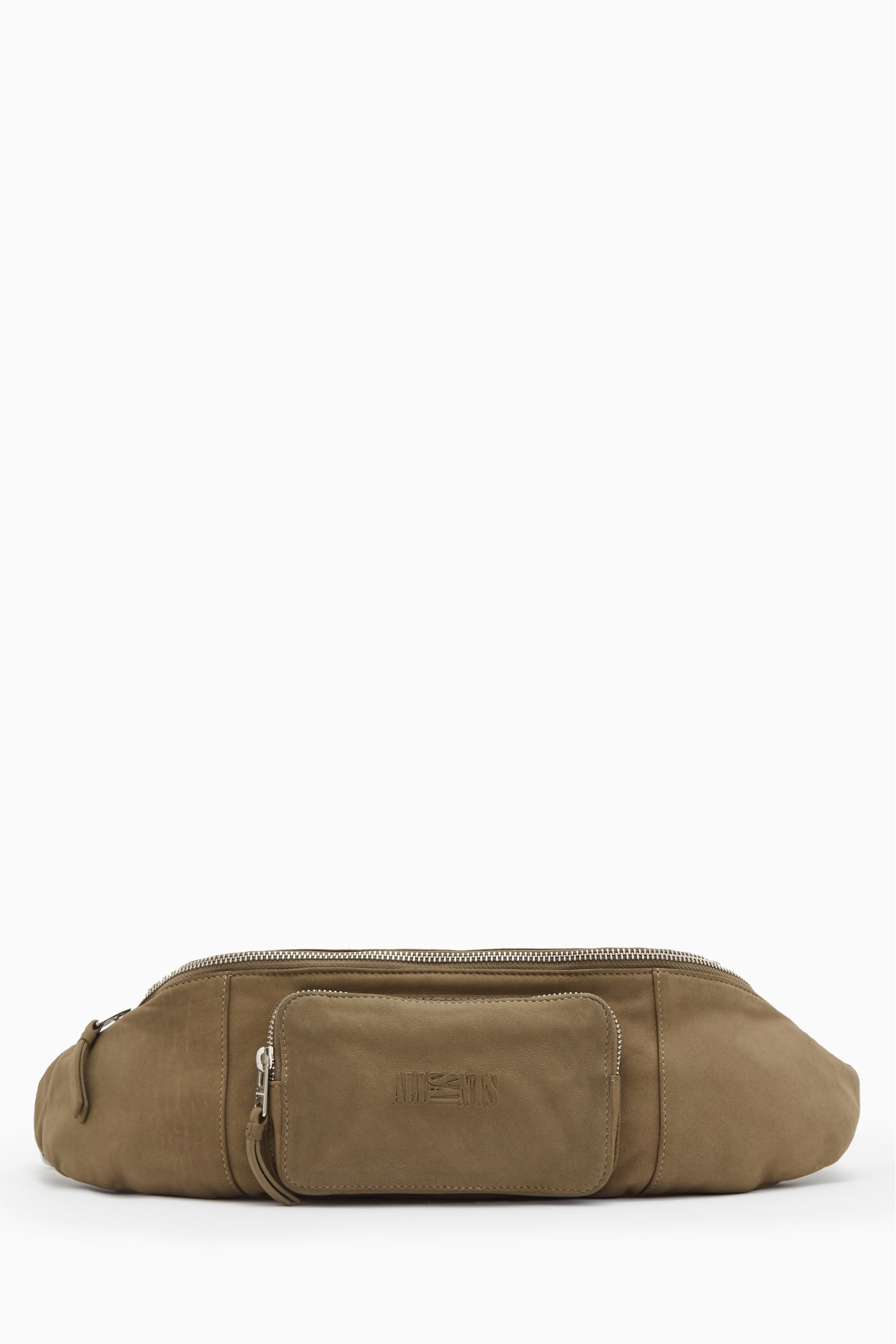 All Saints Natural Oppose Leather Bum Bag