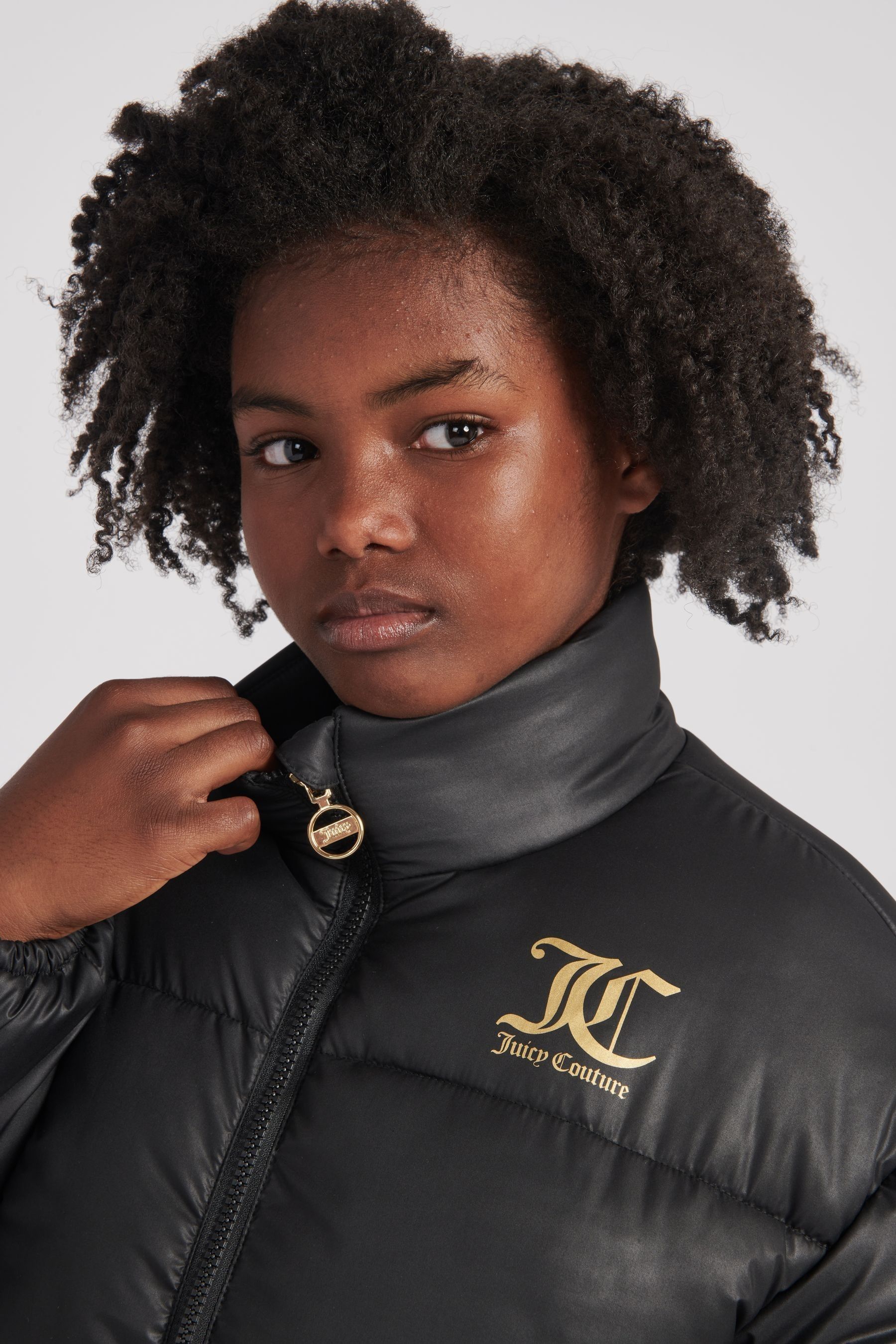 Juicy couture black label puffer jacket outlet