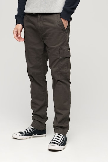 Superdry Black Core Cargo Trousers