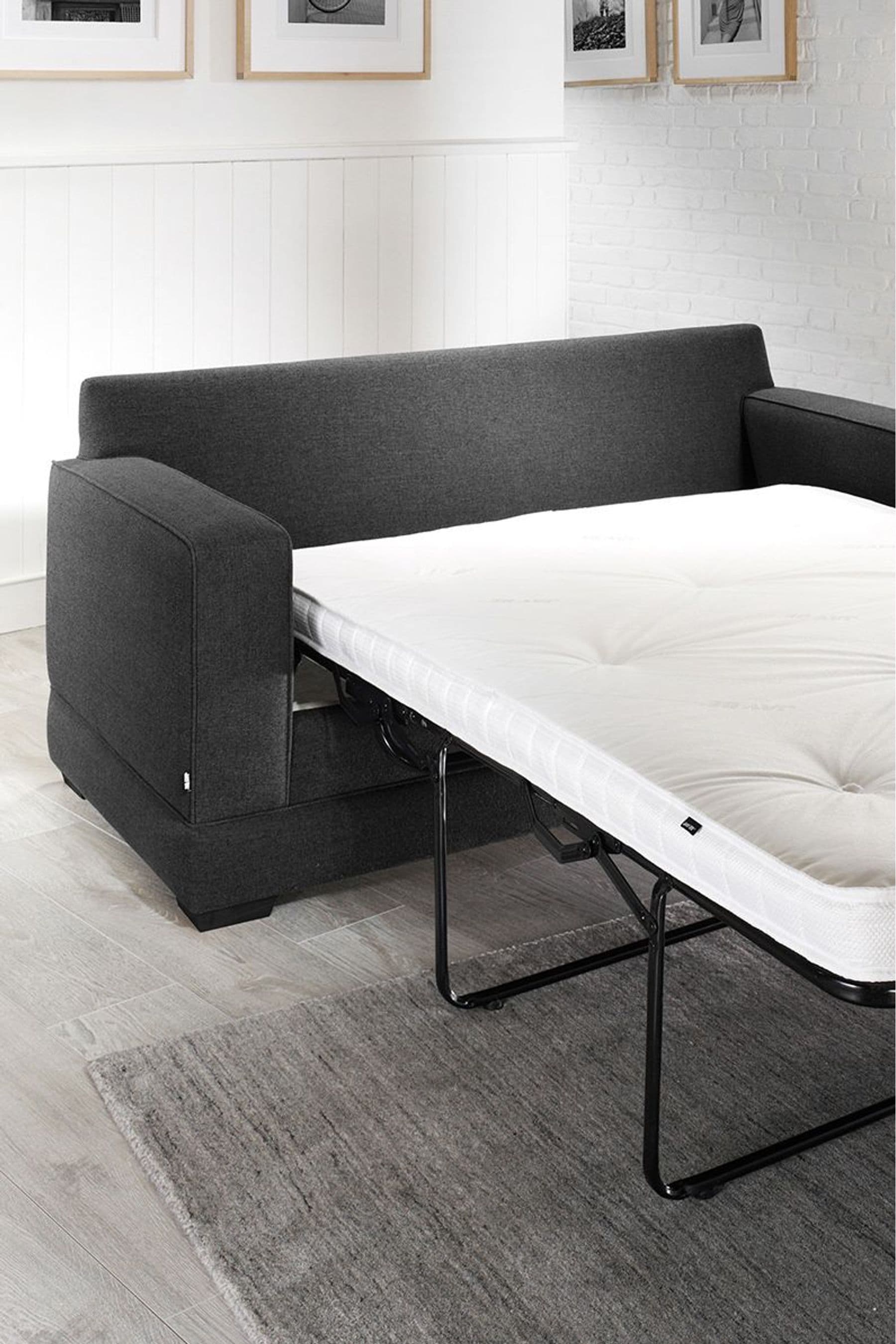 Sofa bed with online deep mattress