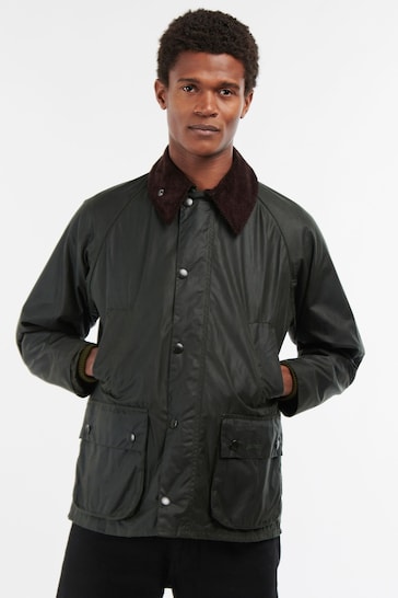Barbour® Green Bedale Wax Jacket