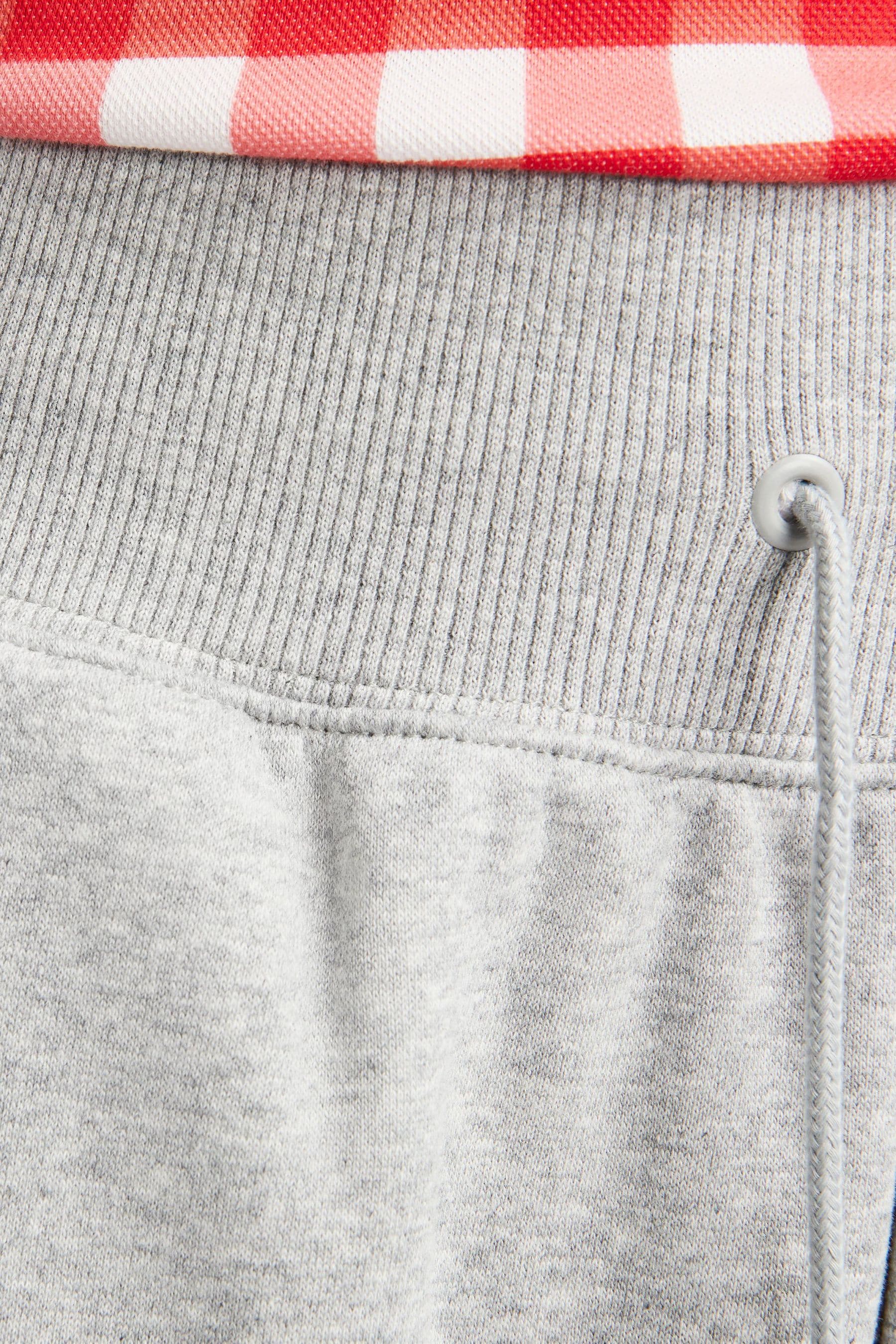 Nike mini swoosh oversized grey joggers clearance