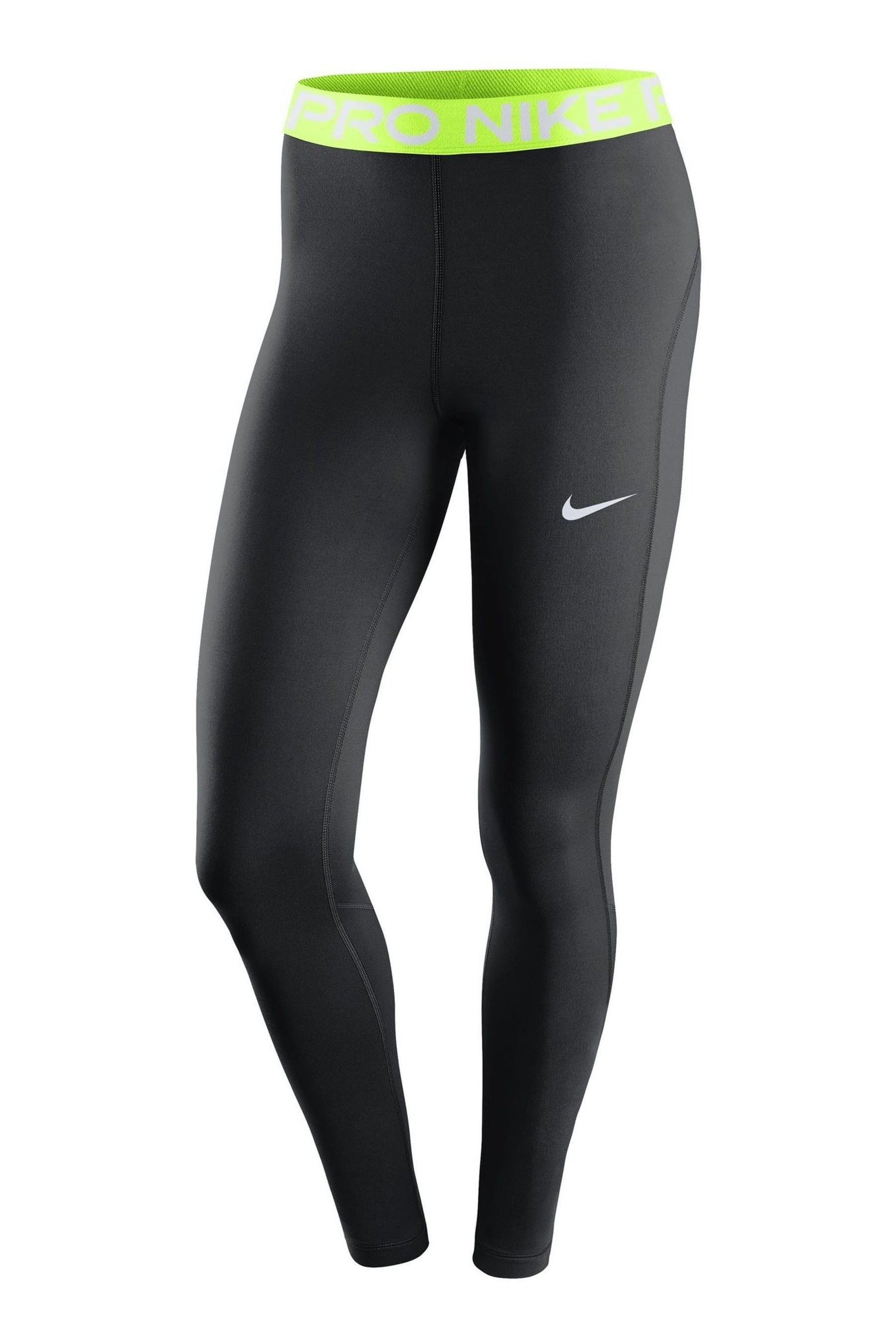 Buy Nike Black Lime Pro 365 Leggings from the Next UK online shop