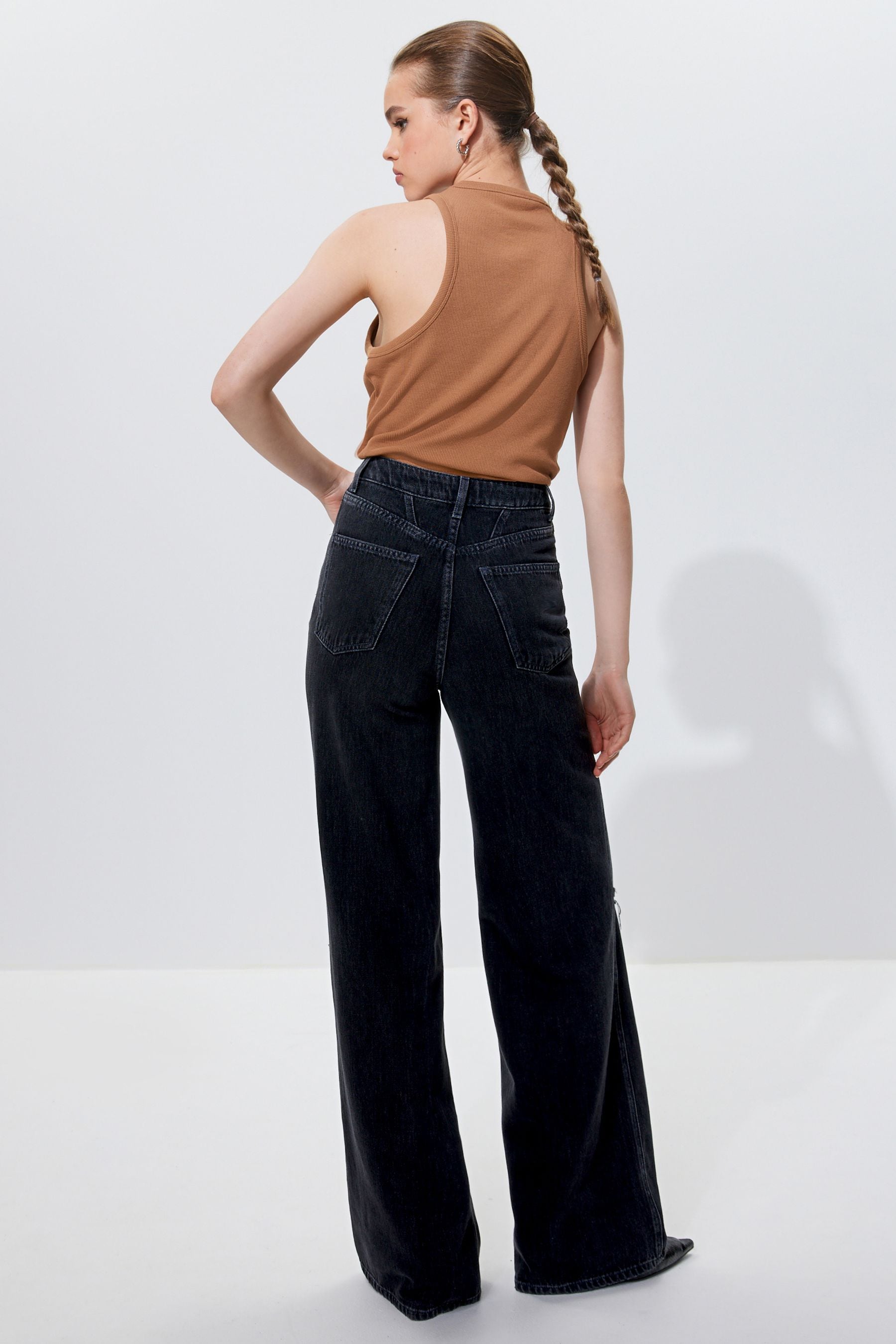 Loose wide leg jeans 2025