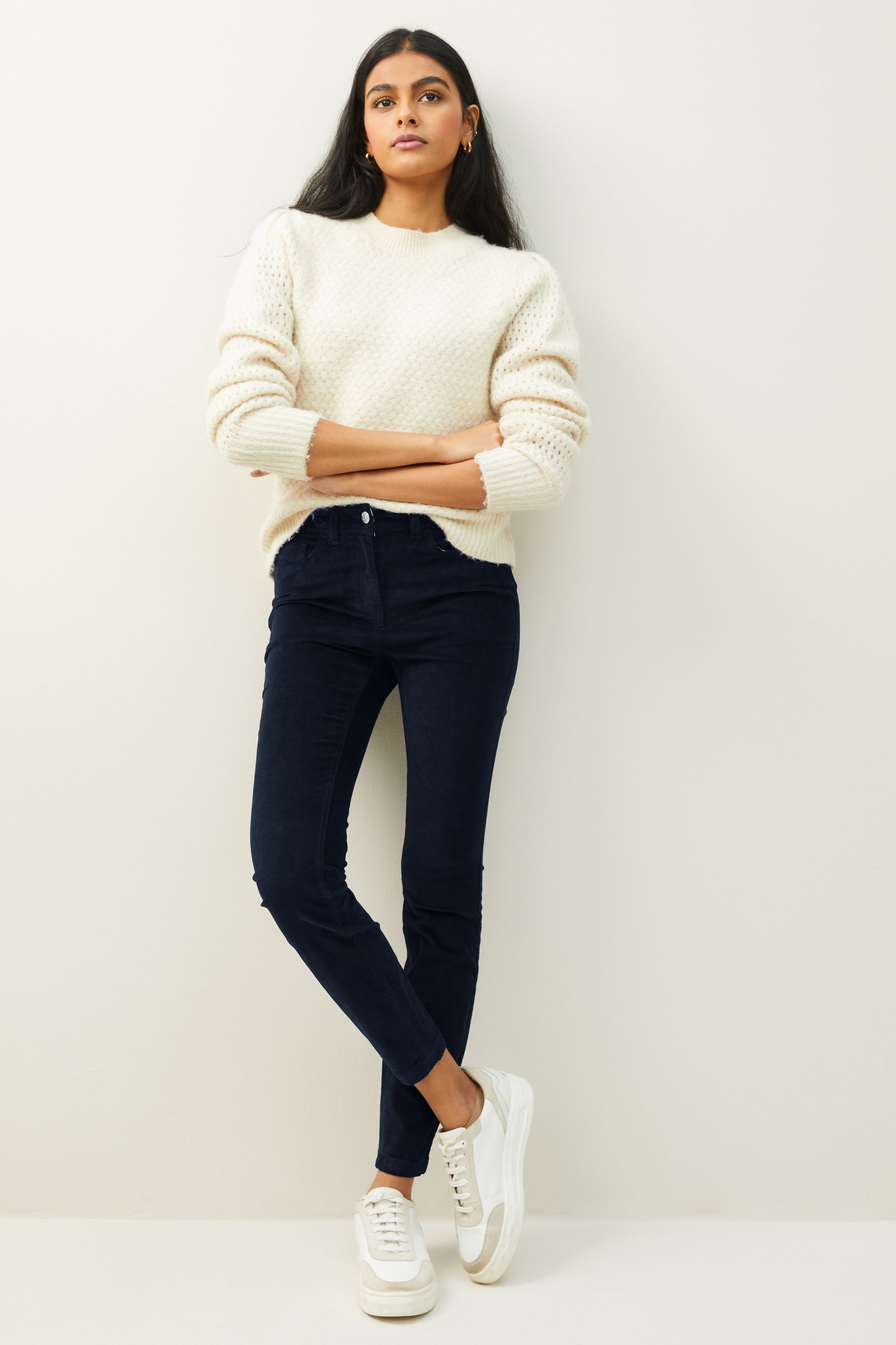 Buy Navy Cord Trousers from the Next UK online shop