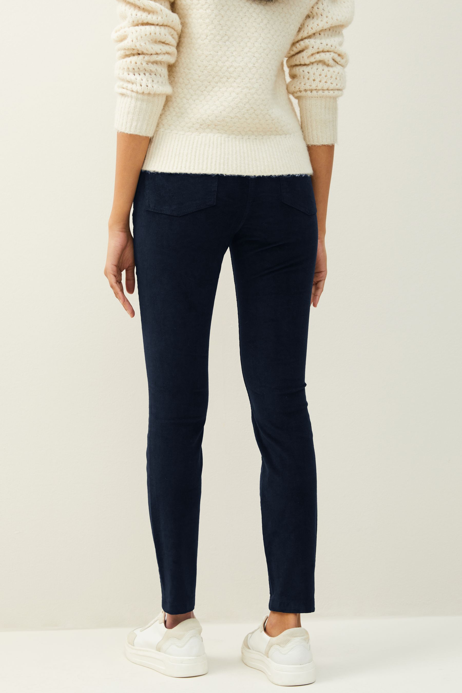 Navy skinny cords discount