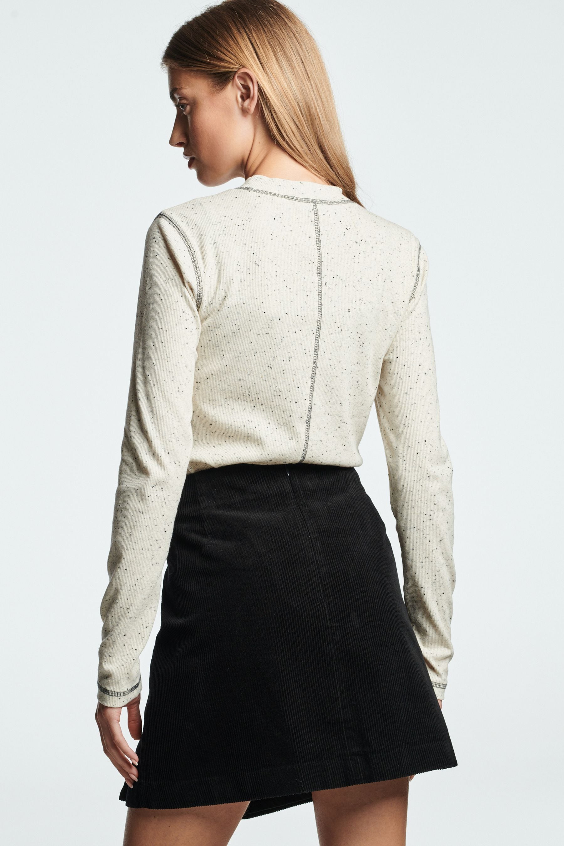 Black cord skirt petite online