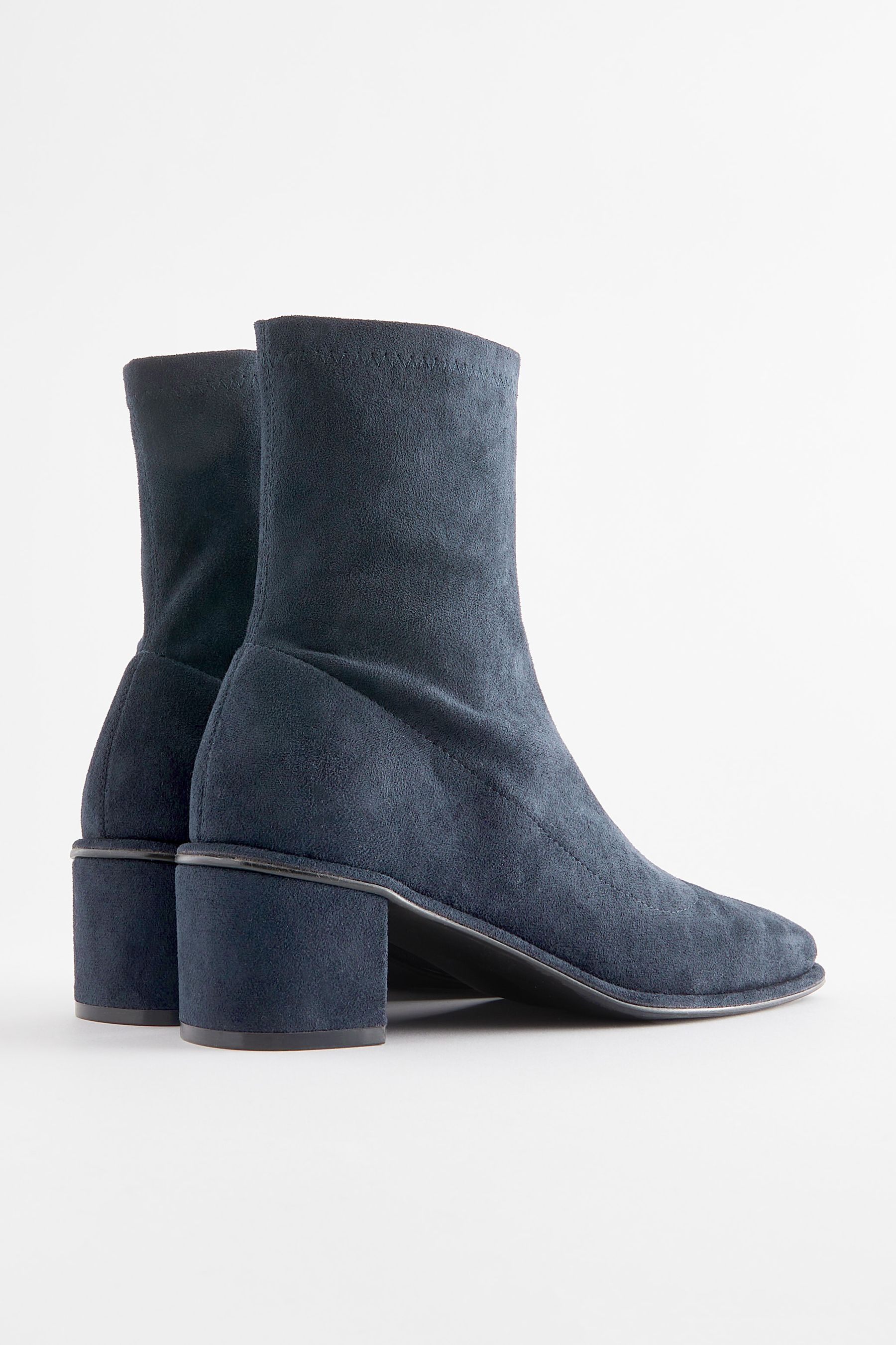 Navy sock booties sales