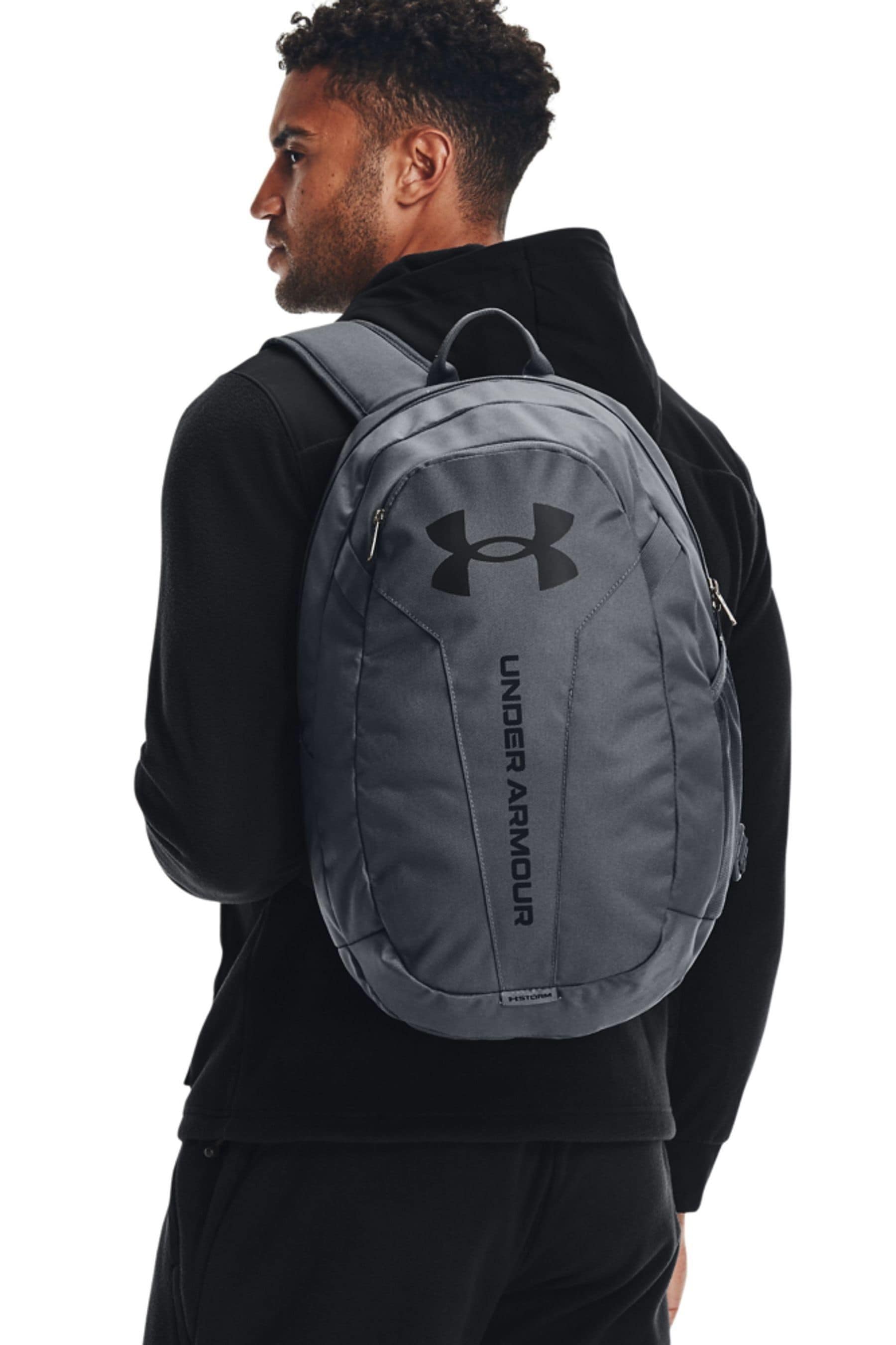 Navy and pink under sales armour backpack