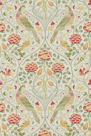 Morris & Co. Natural Seasons by May Wallpaper Wallpaper