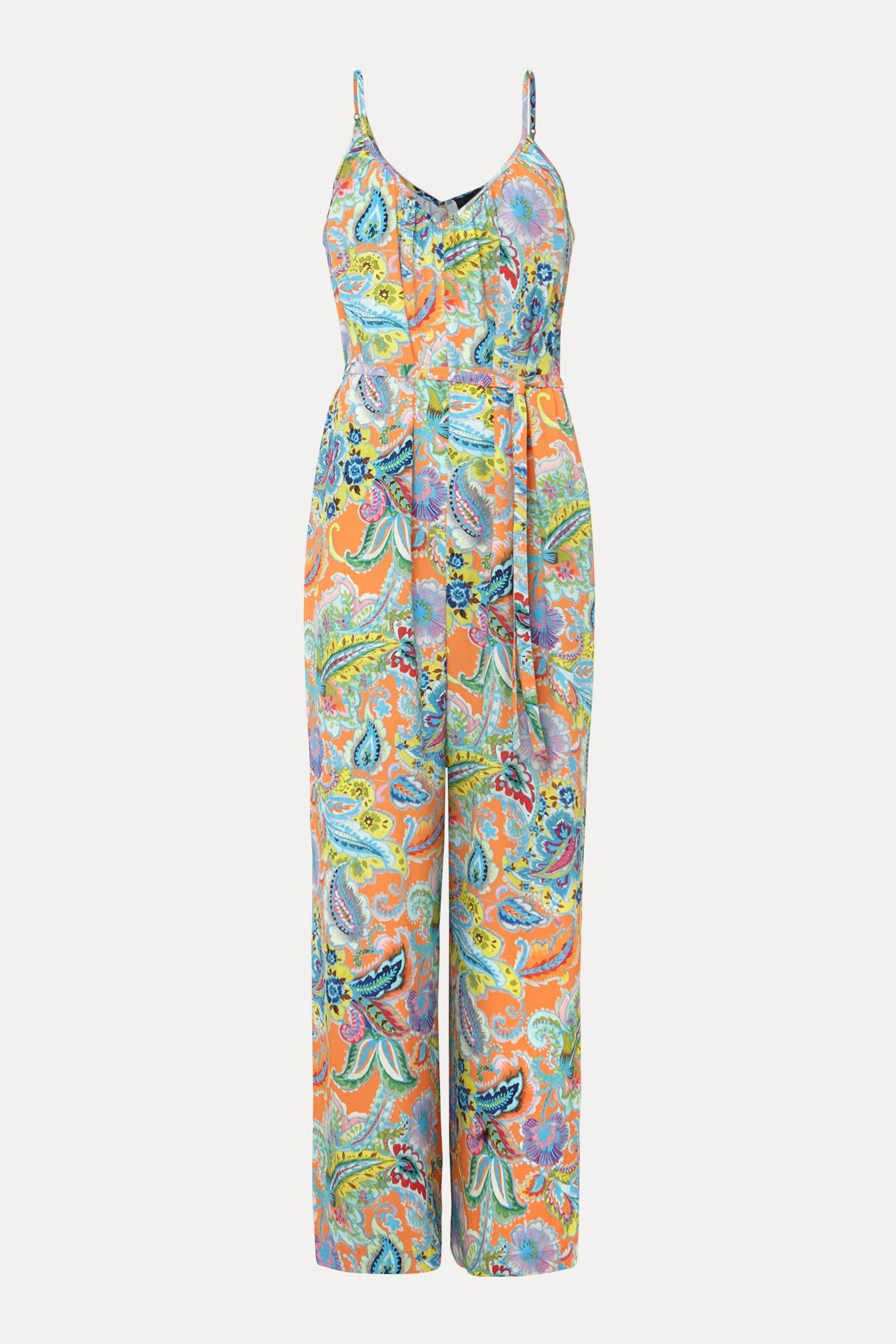 Buy Phase Eight Natural Lou Printed Paisley Boilersuit from the