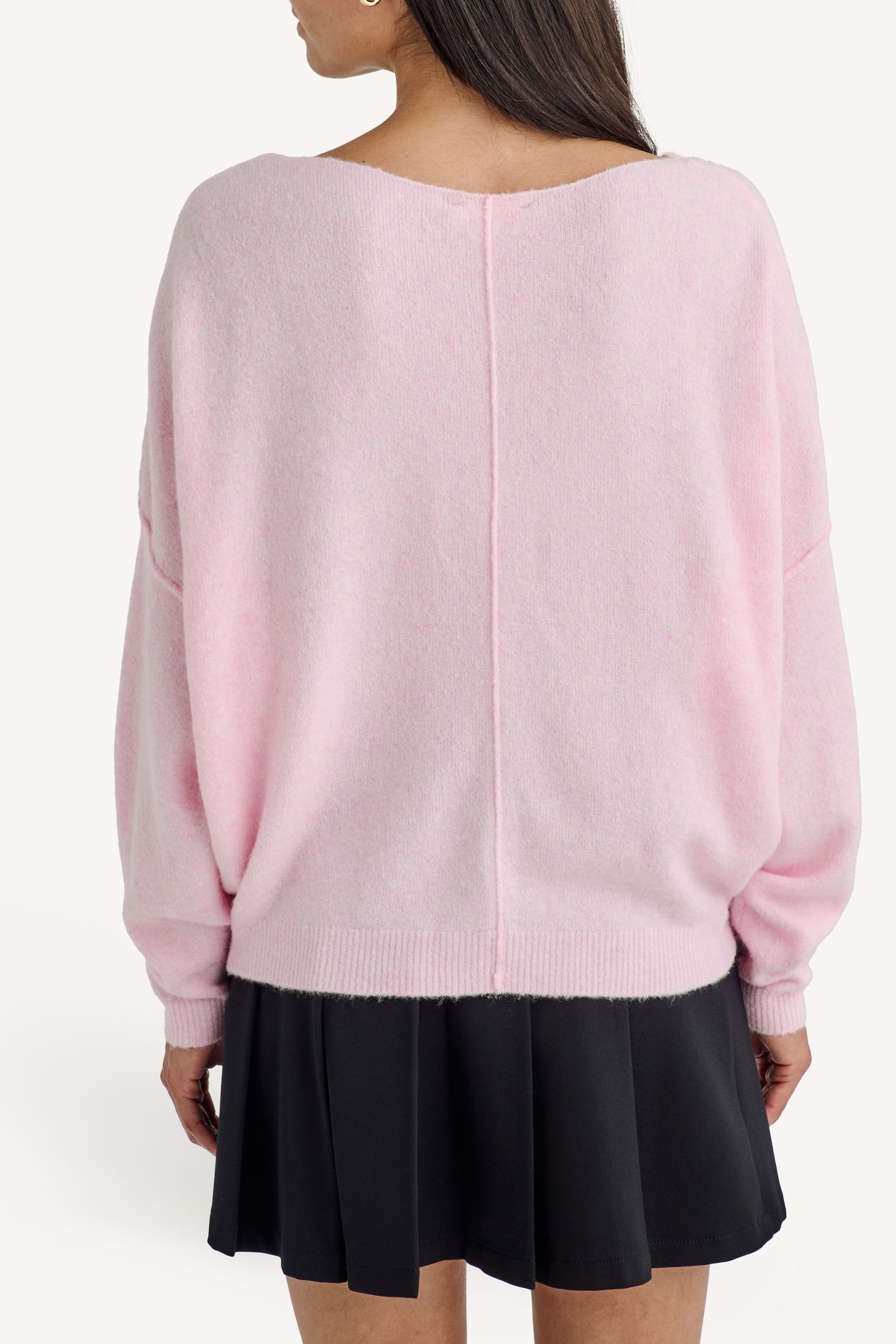Slouchy pink new arrivals sweater
