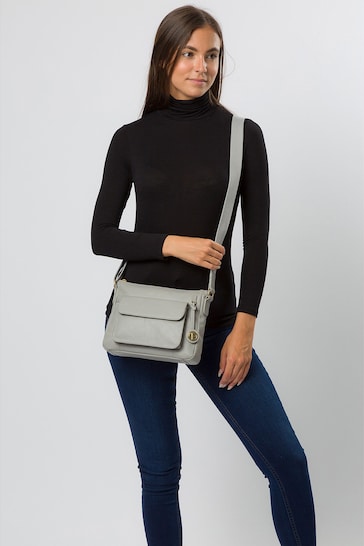 Buy Pure Luxuries London Tindall Leather Shoulder Bag from the Next UK ...