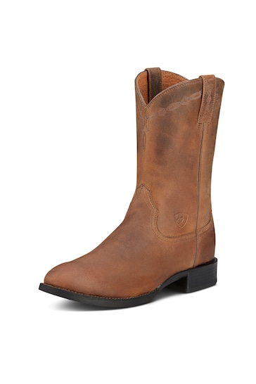 Ariat Heritage Roper Western Brown Boots