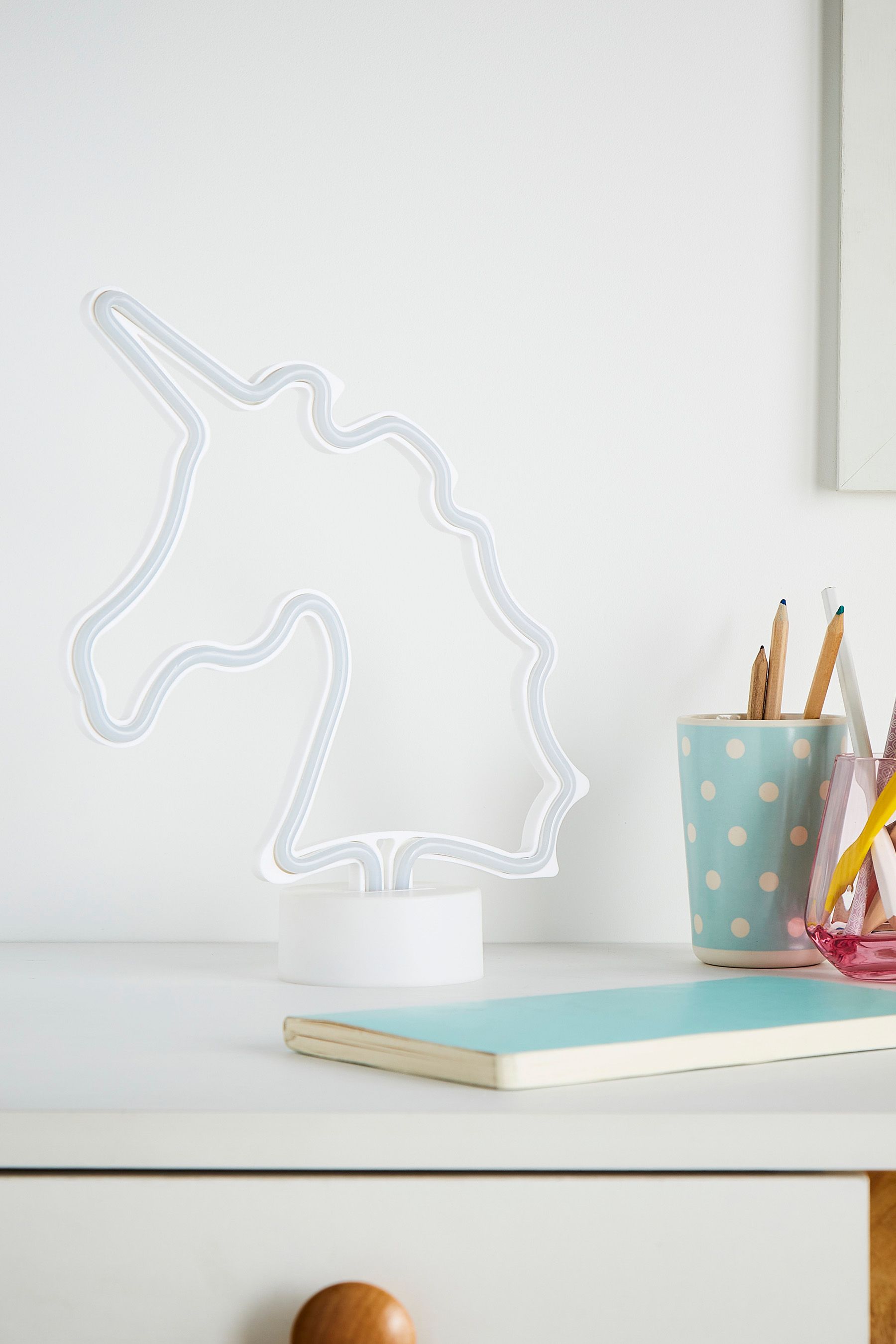 Buy glow Pink Neon Unicorn Table Light from the Next UK online shop