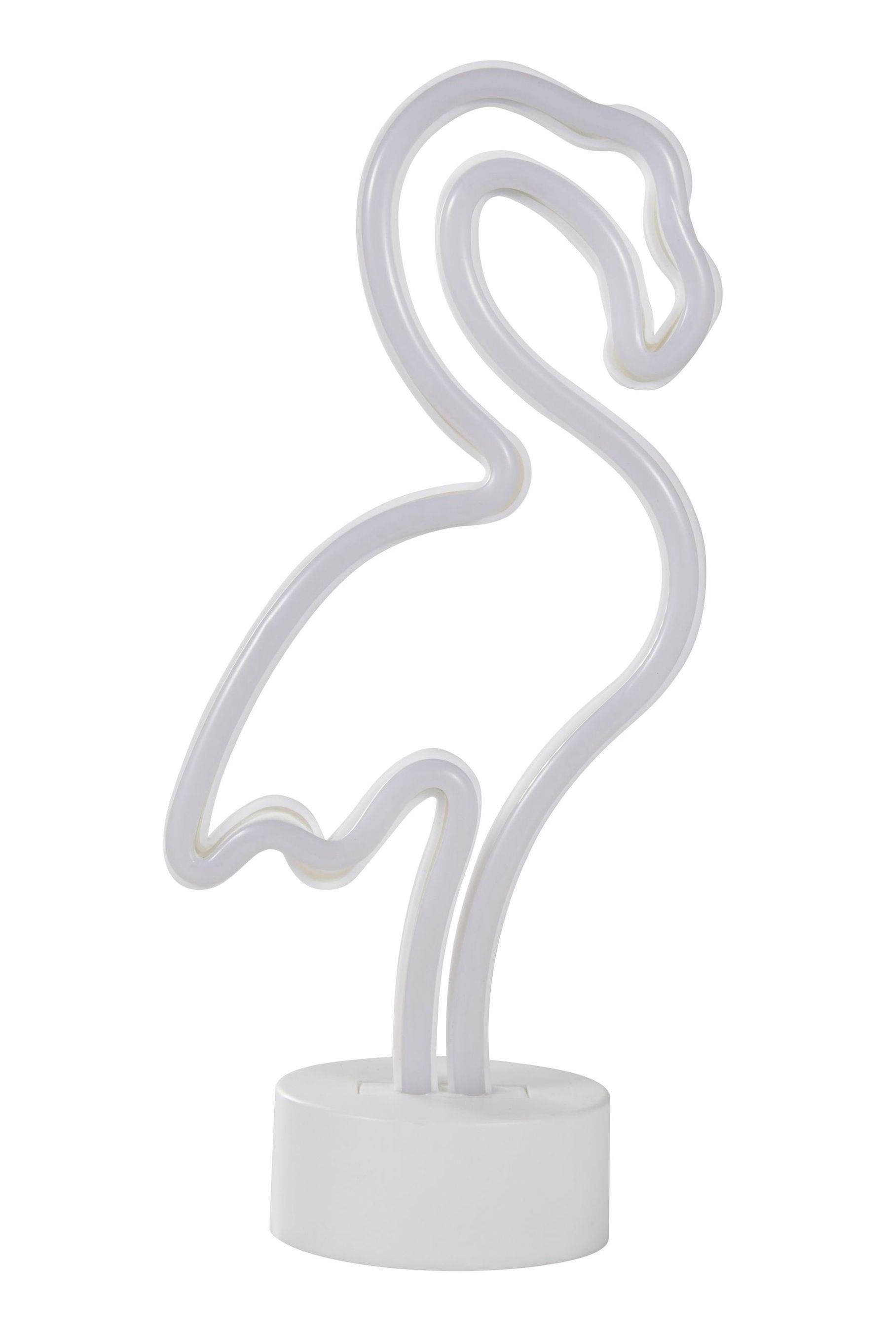 Sainsbury's neon flamingo top light