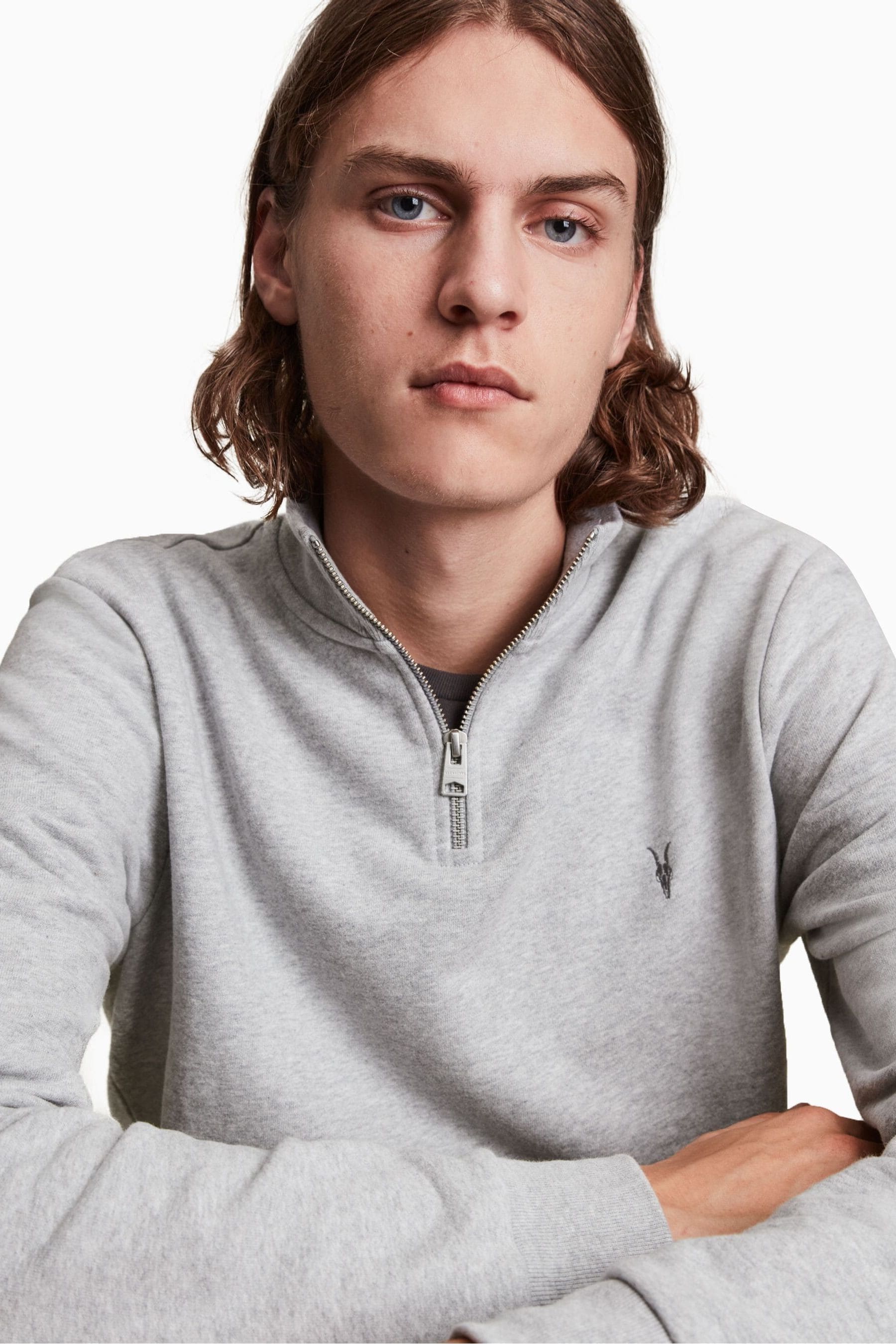 All saints half zip jumper shop