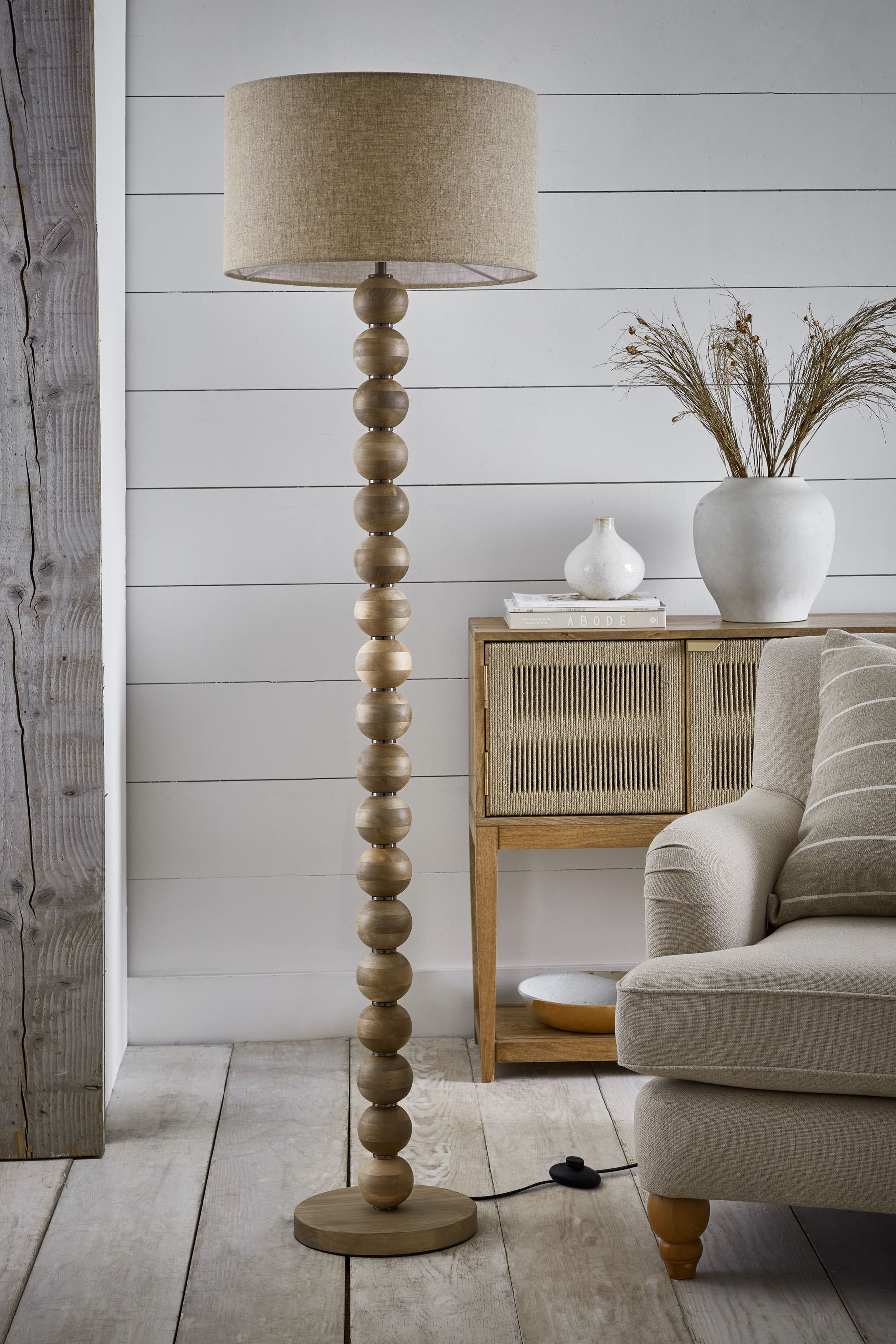Buy Natural Palmer Floor Lamp from the Next UK online shop