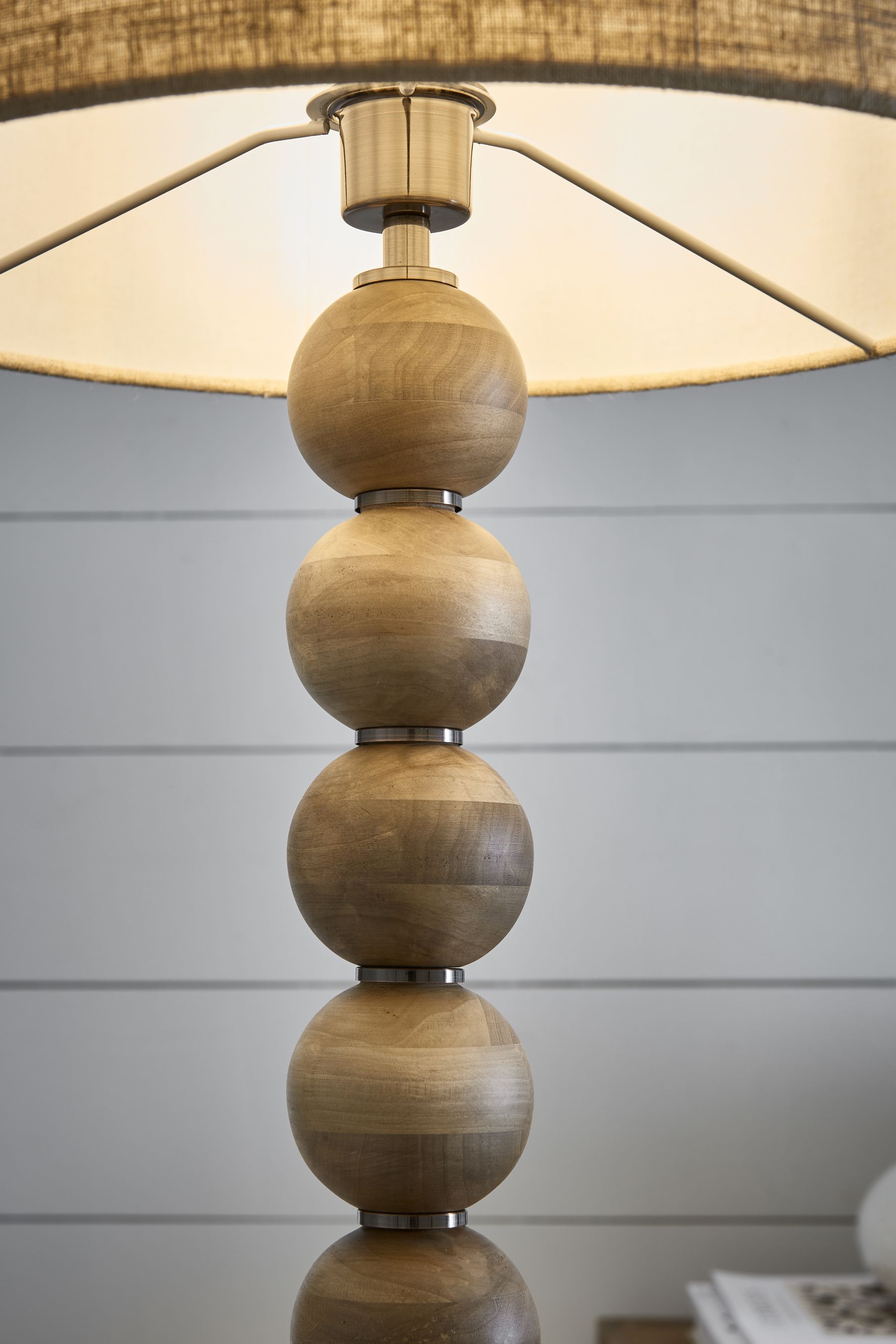 Wood online ball lamp