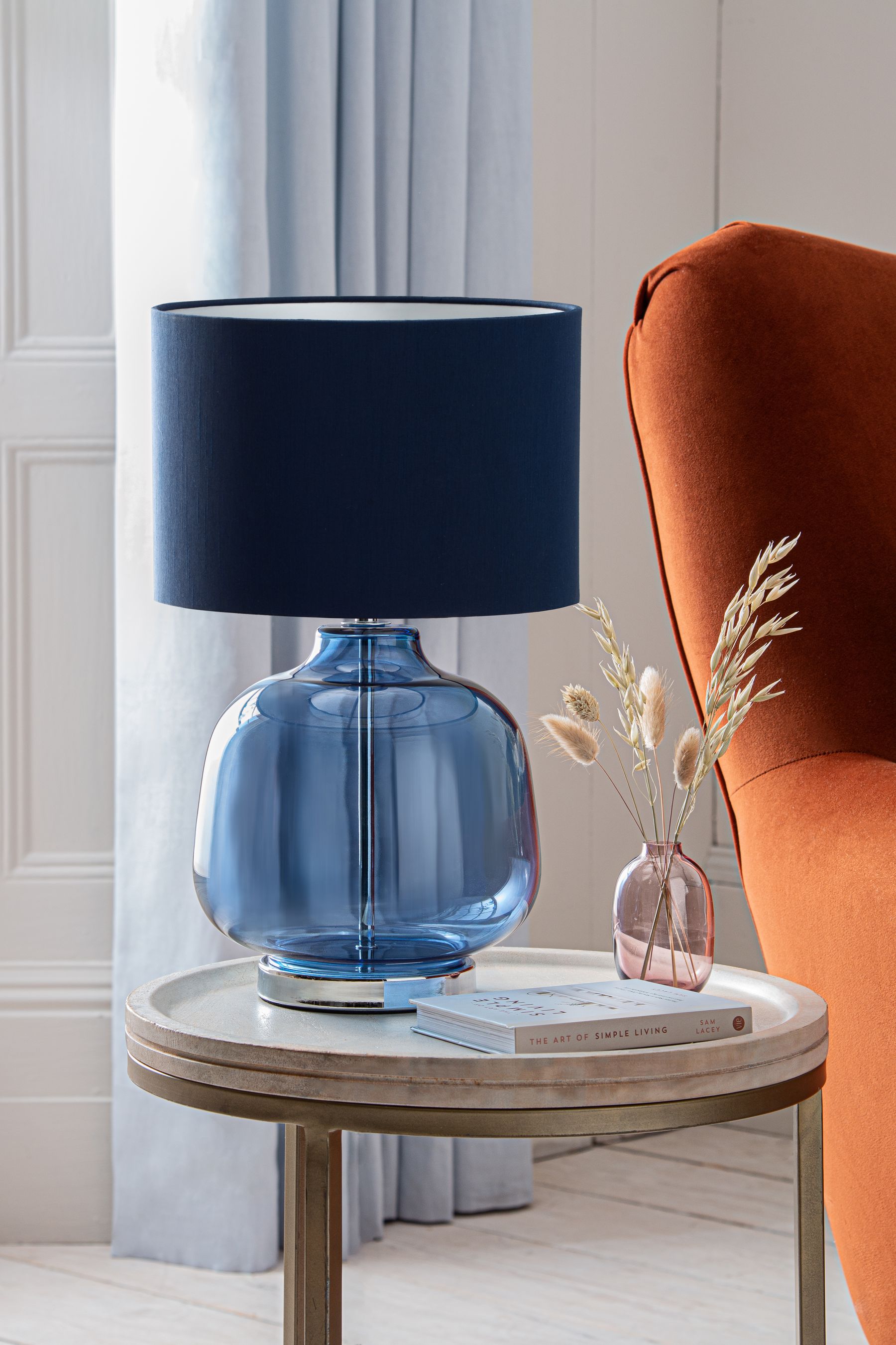 Buy Blue Connor Table Lamp from the Next UK online shop