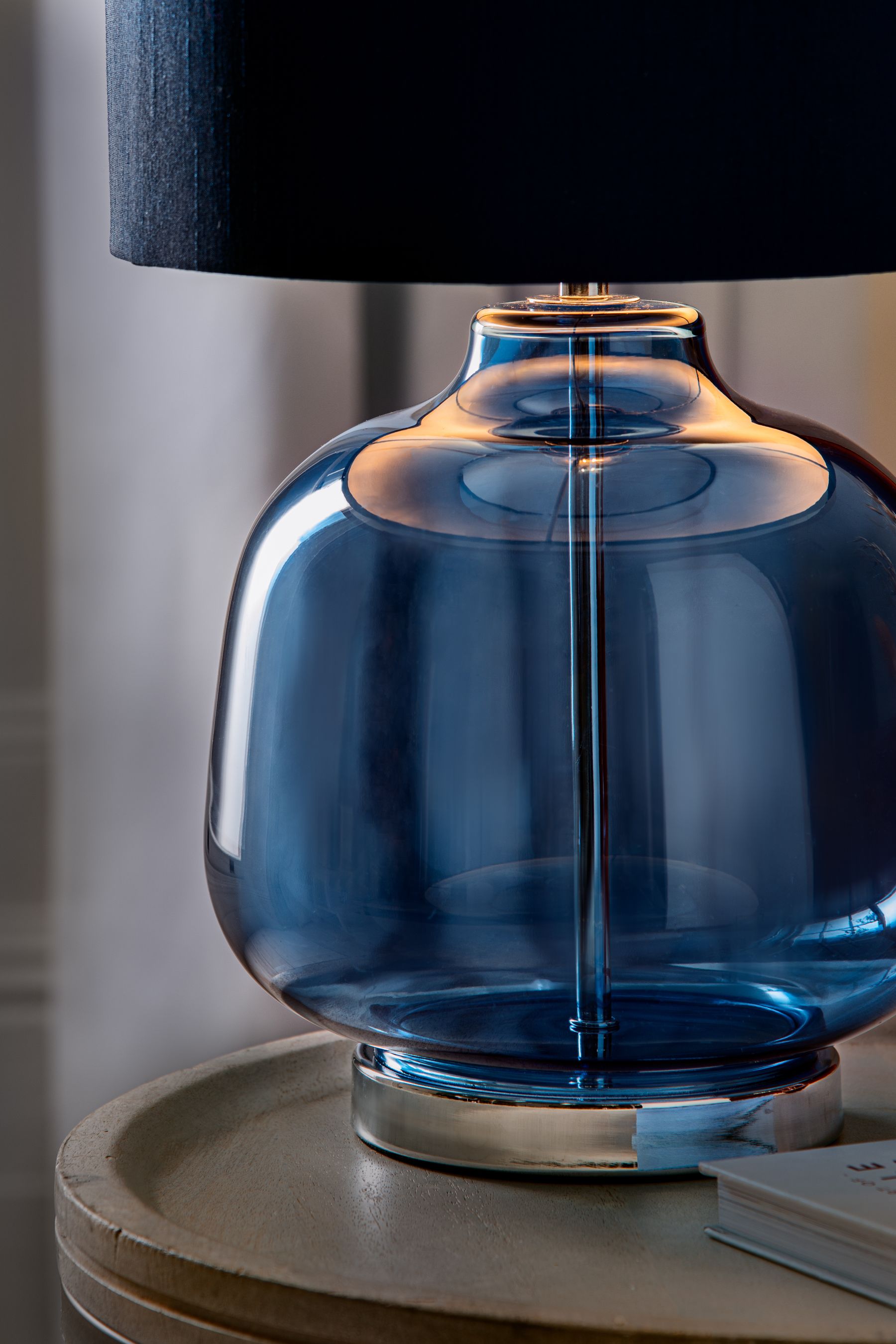 Blue Connor Medium Table Lamp