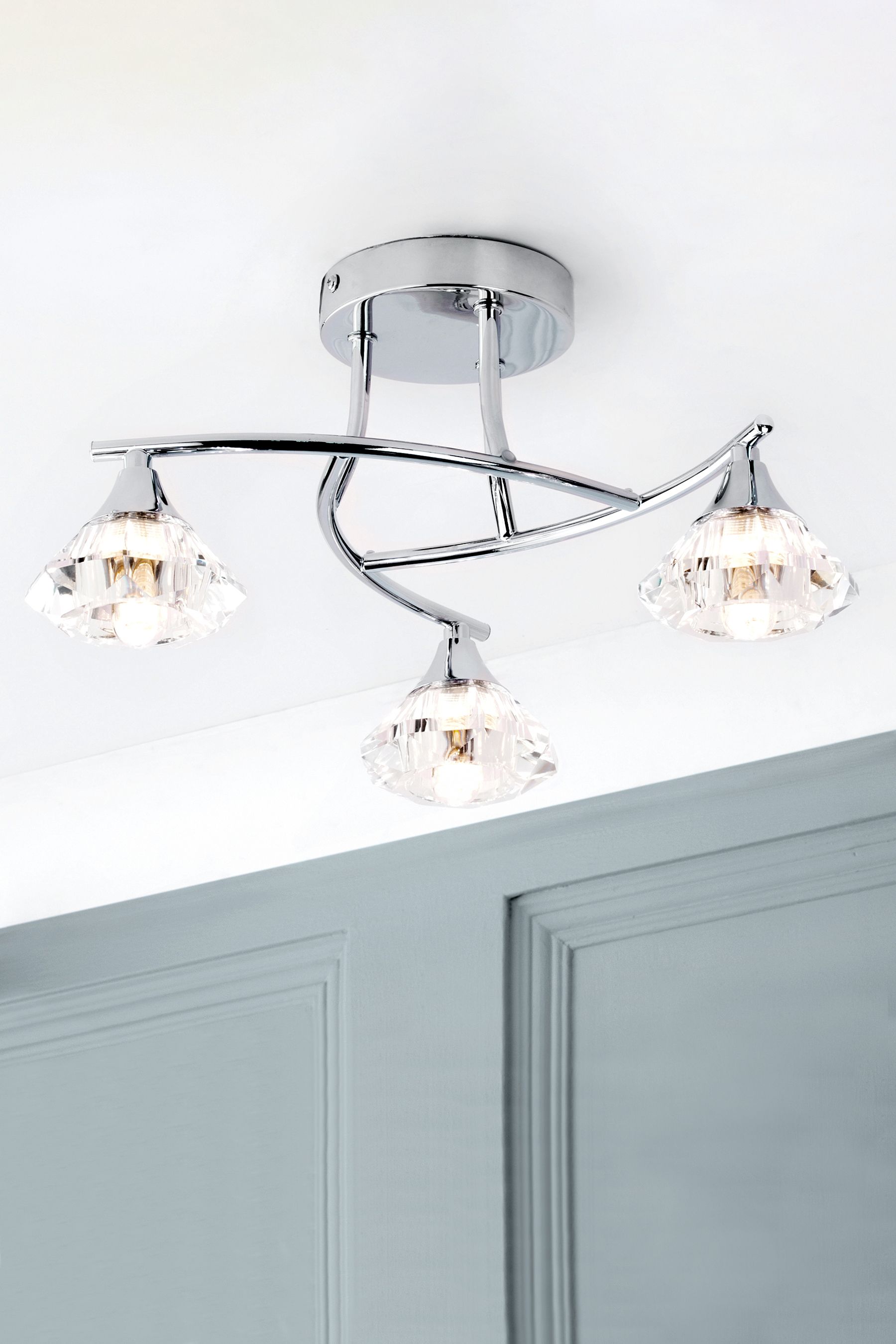 Siena 3 store light flush fitting
