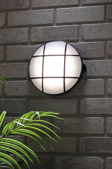 BHS Black Capella 15W LED Bulkhead Outdoor Light