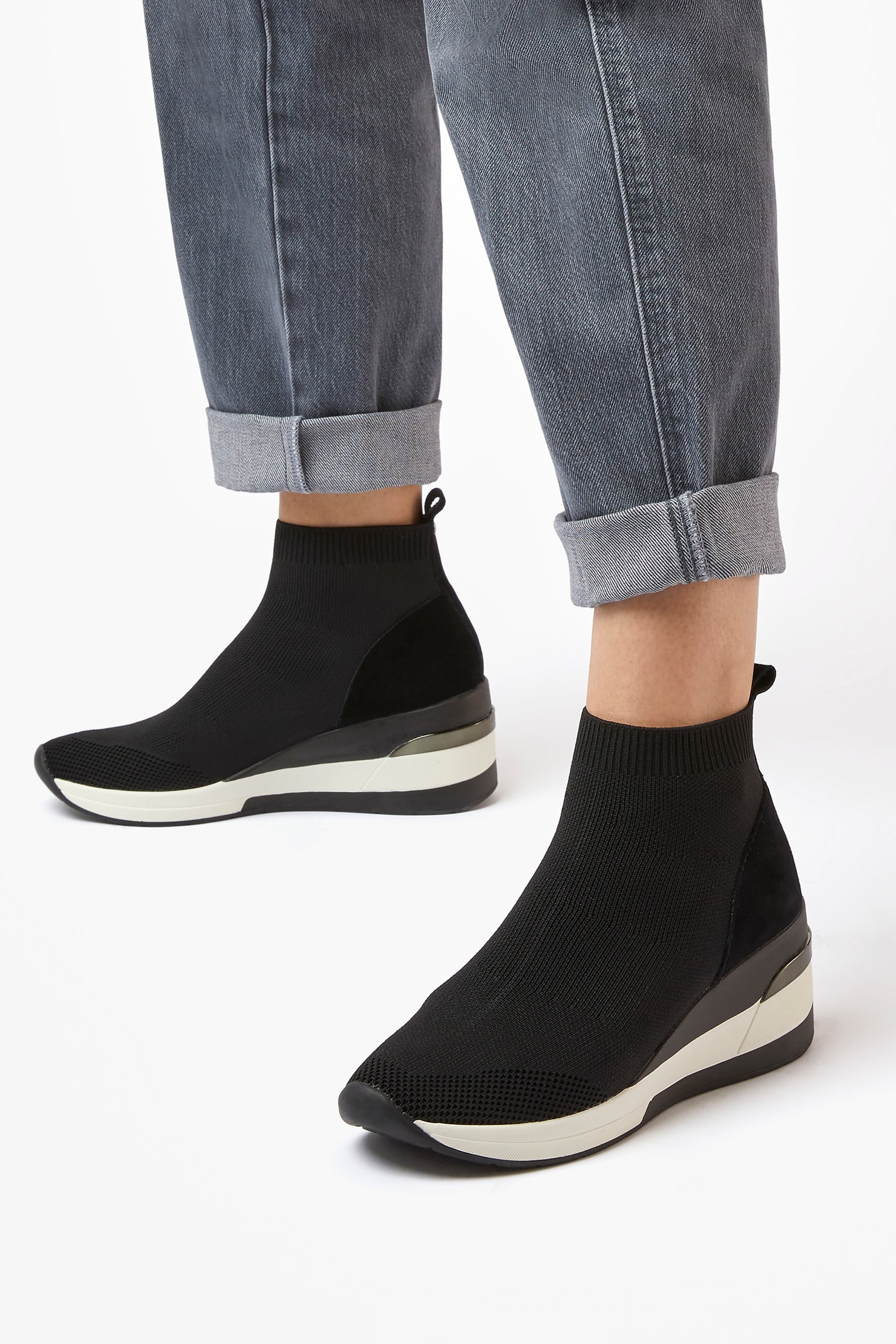 Sock discount boot trainers