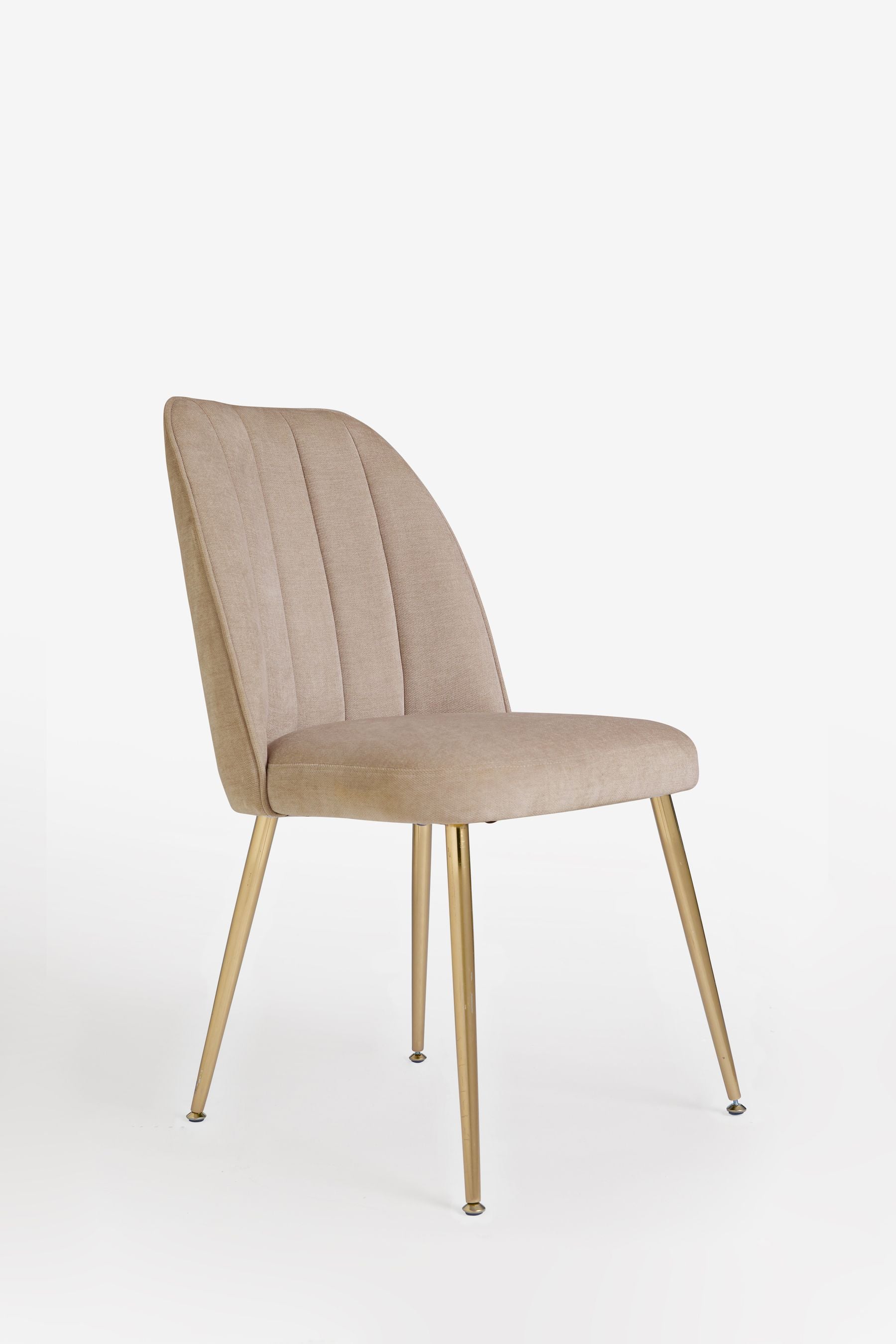 Brown and online gold chair