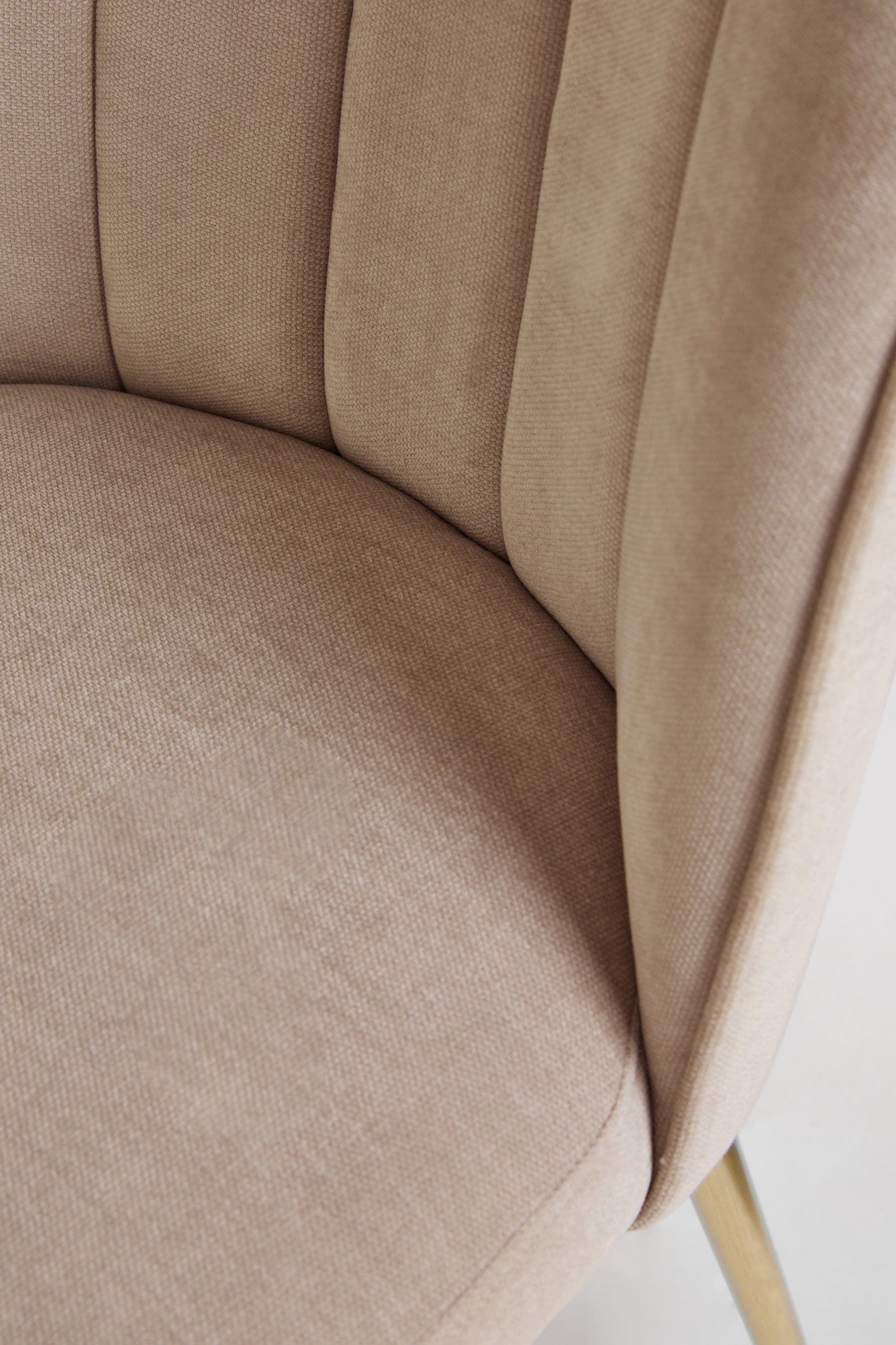 Stella accent chair with gold 2025 legs